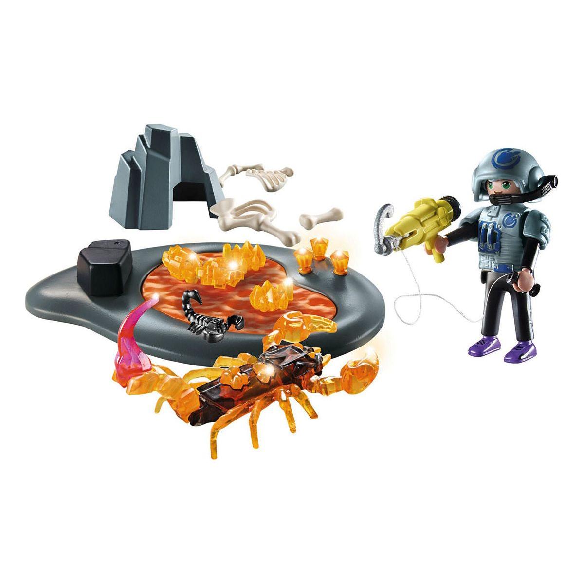 Playmobil Starterpack gevecht tegen de vuurschorpioen