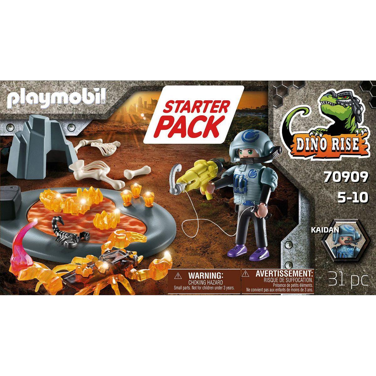 Playmobil Starterpack gevecht tegen de vuurschorpioen