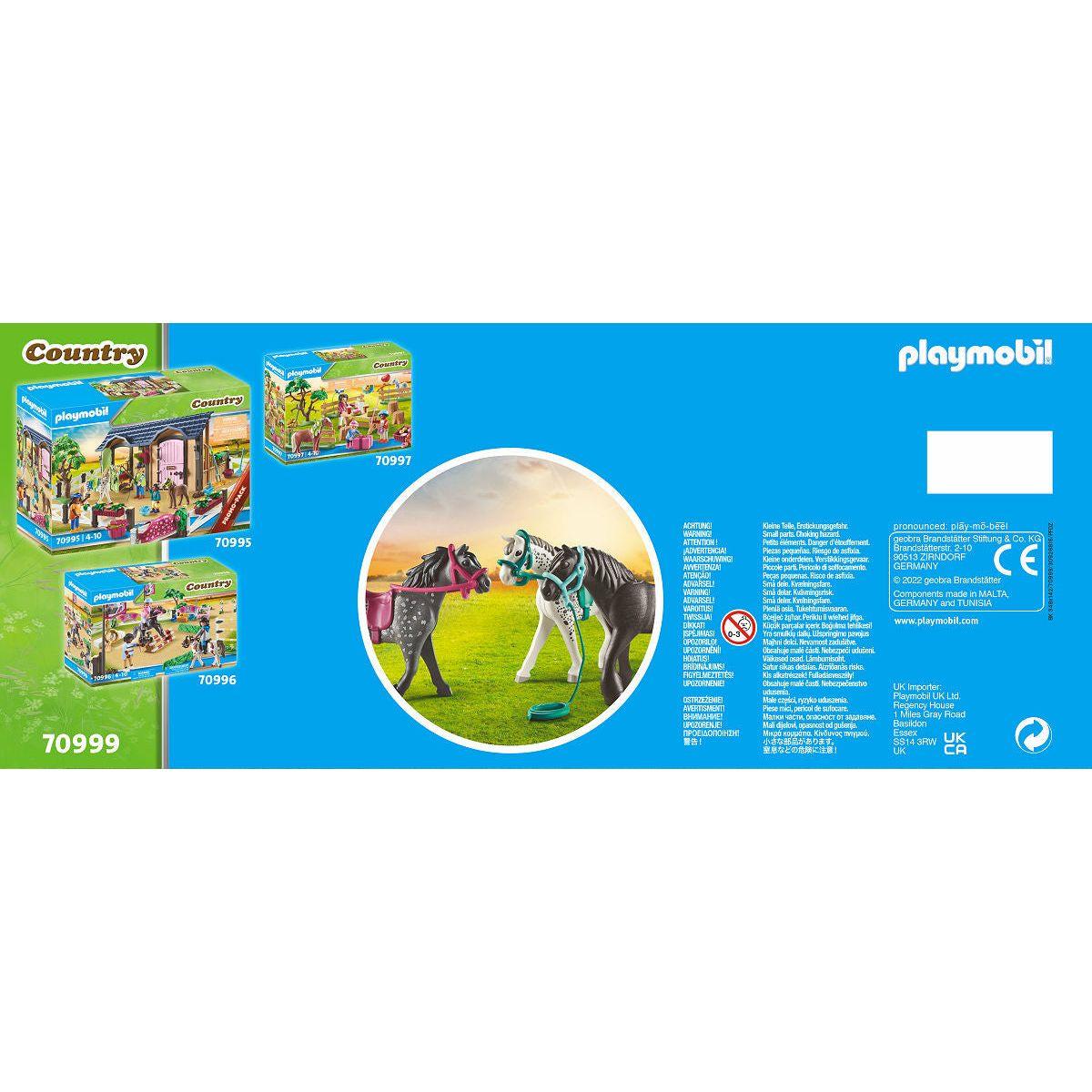 Playmobil Country 3 paarden