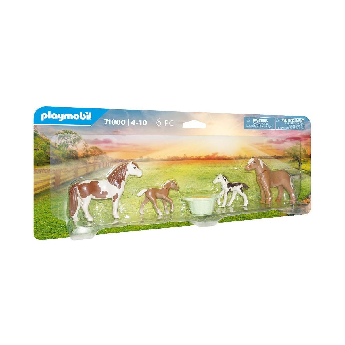 Playmobil Country 2 IJslandse pony's met veulens
