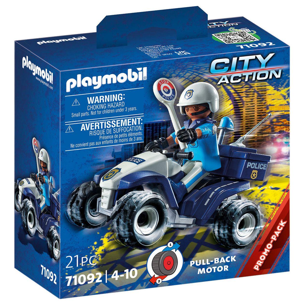 Playmobil City Action Politie - Speed Quad