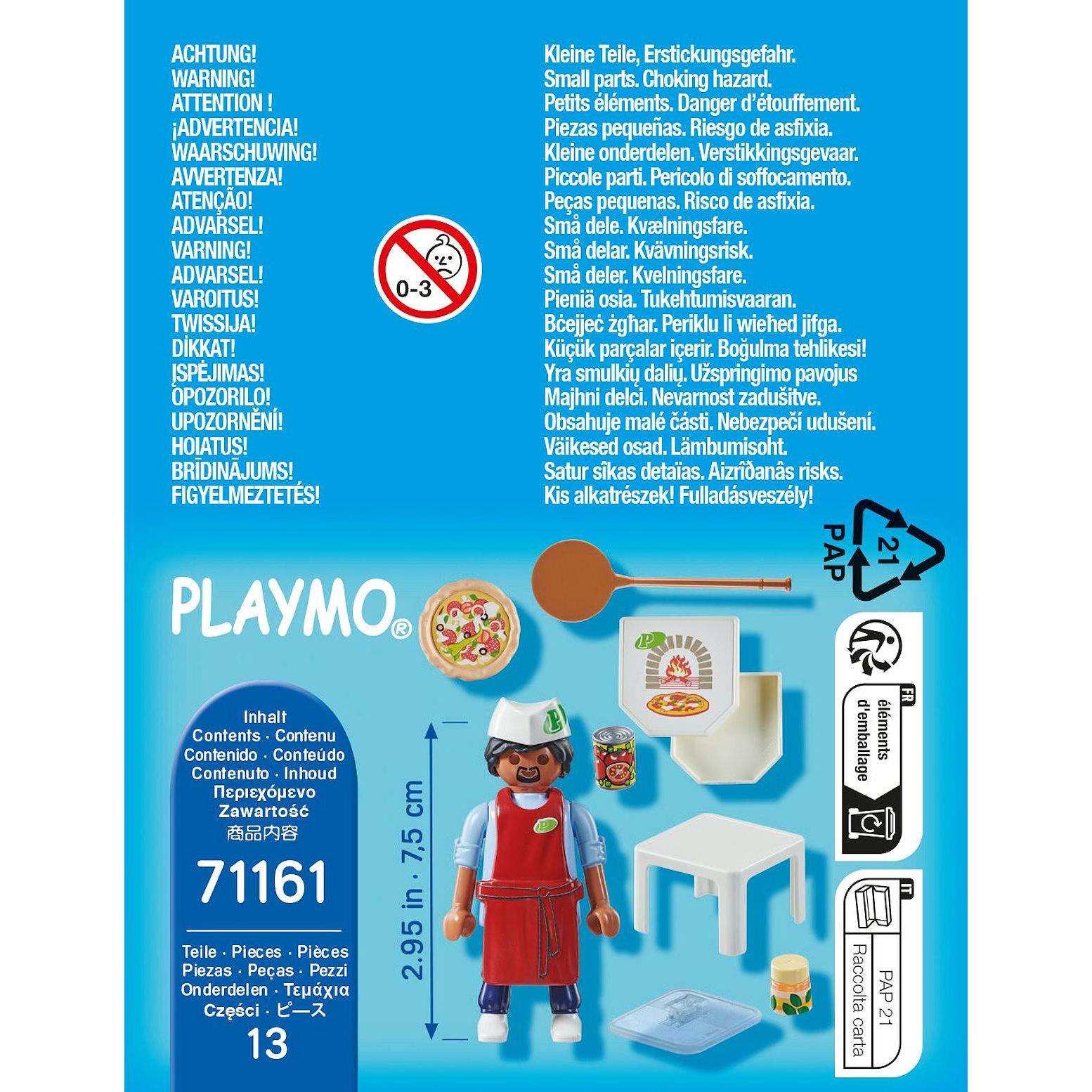 Playmobil Special Plus Pizzabakker