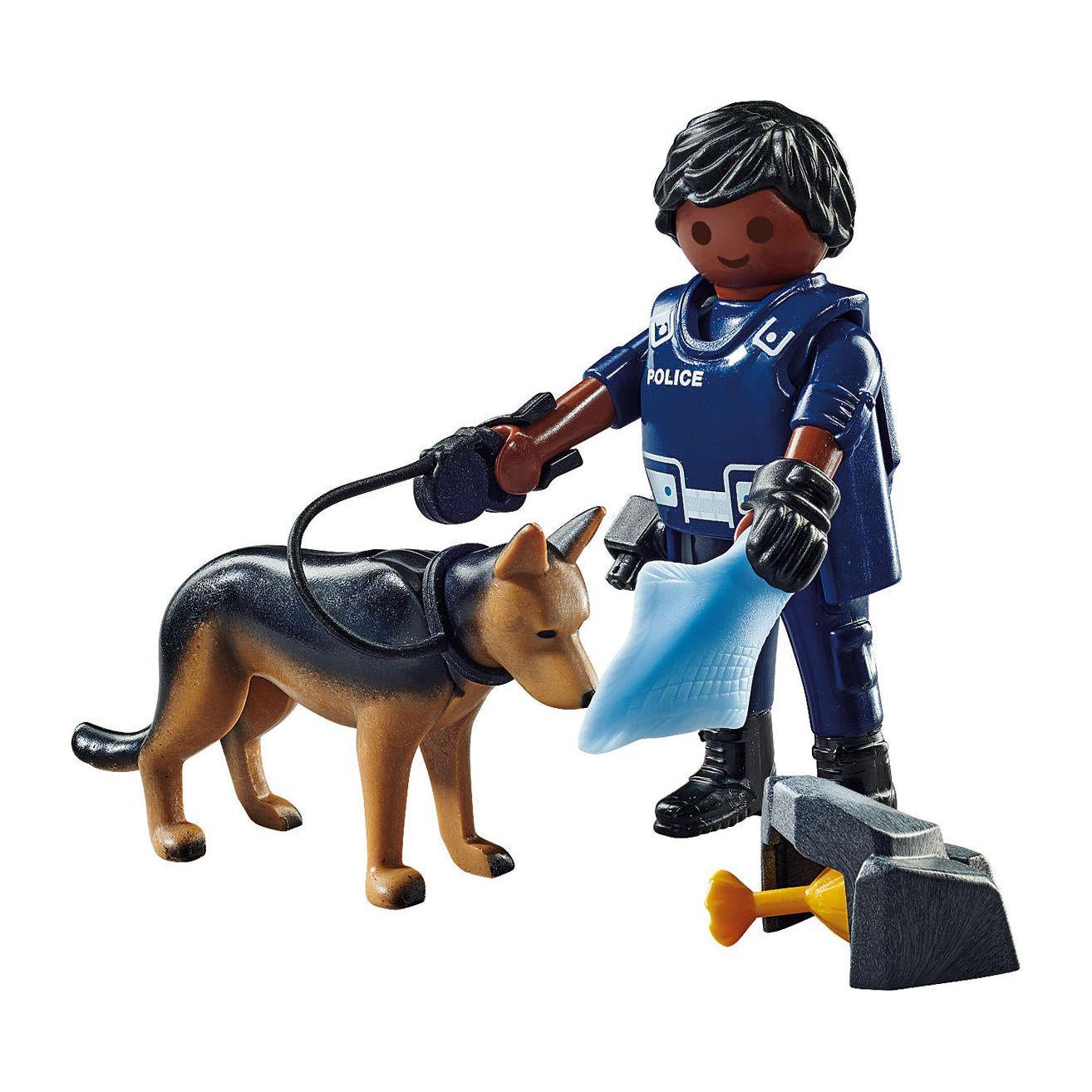 Playmobil Special Plus Politieagent met speurhond
