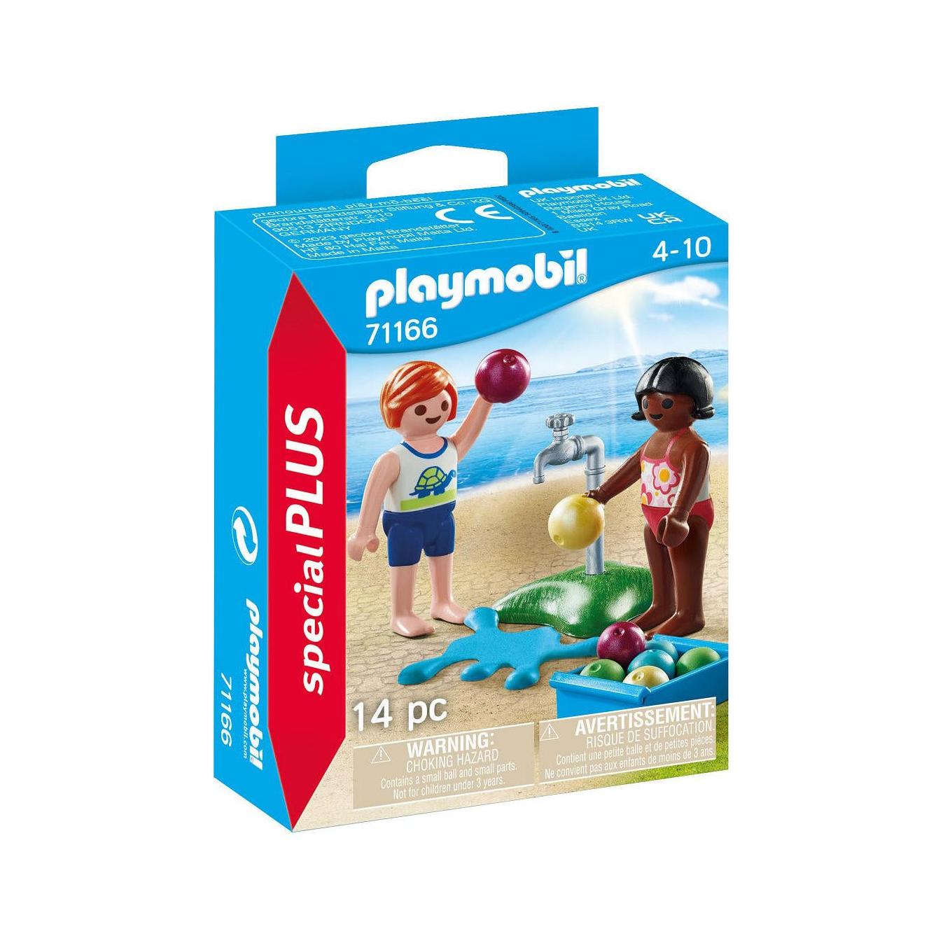 Playmobil Special Plus Kinderen met waterballonnen