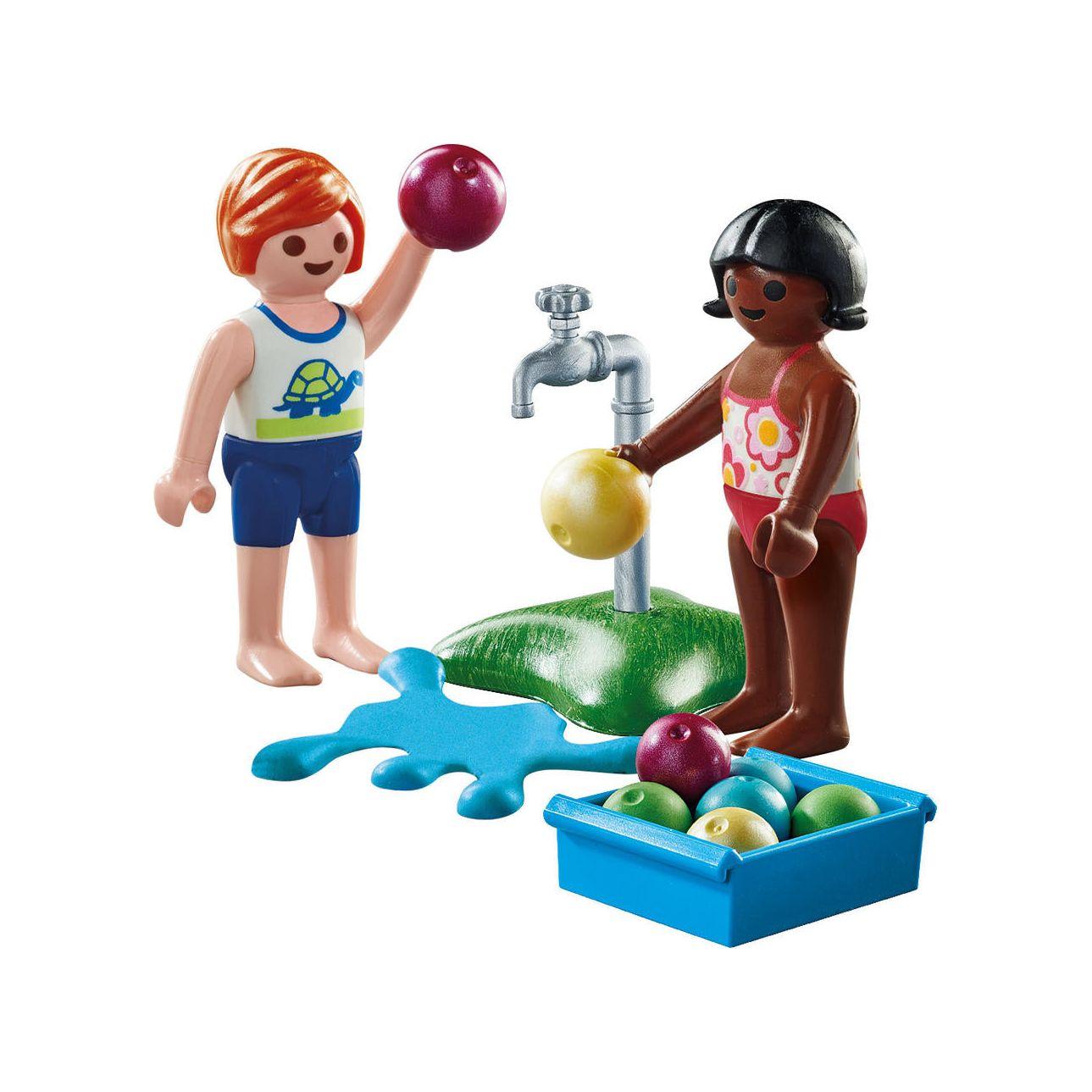 Playmobil Special Plus Kinderen met waterballonnen