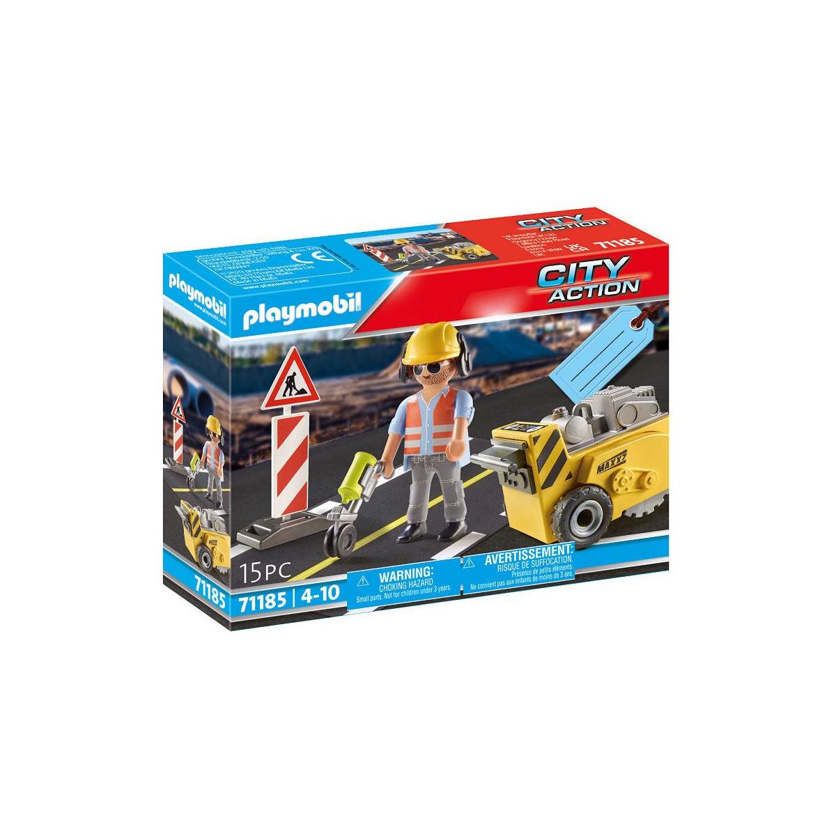 Playmobil Gift Sets Bouwvakker met randensnijder