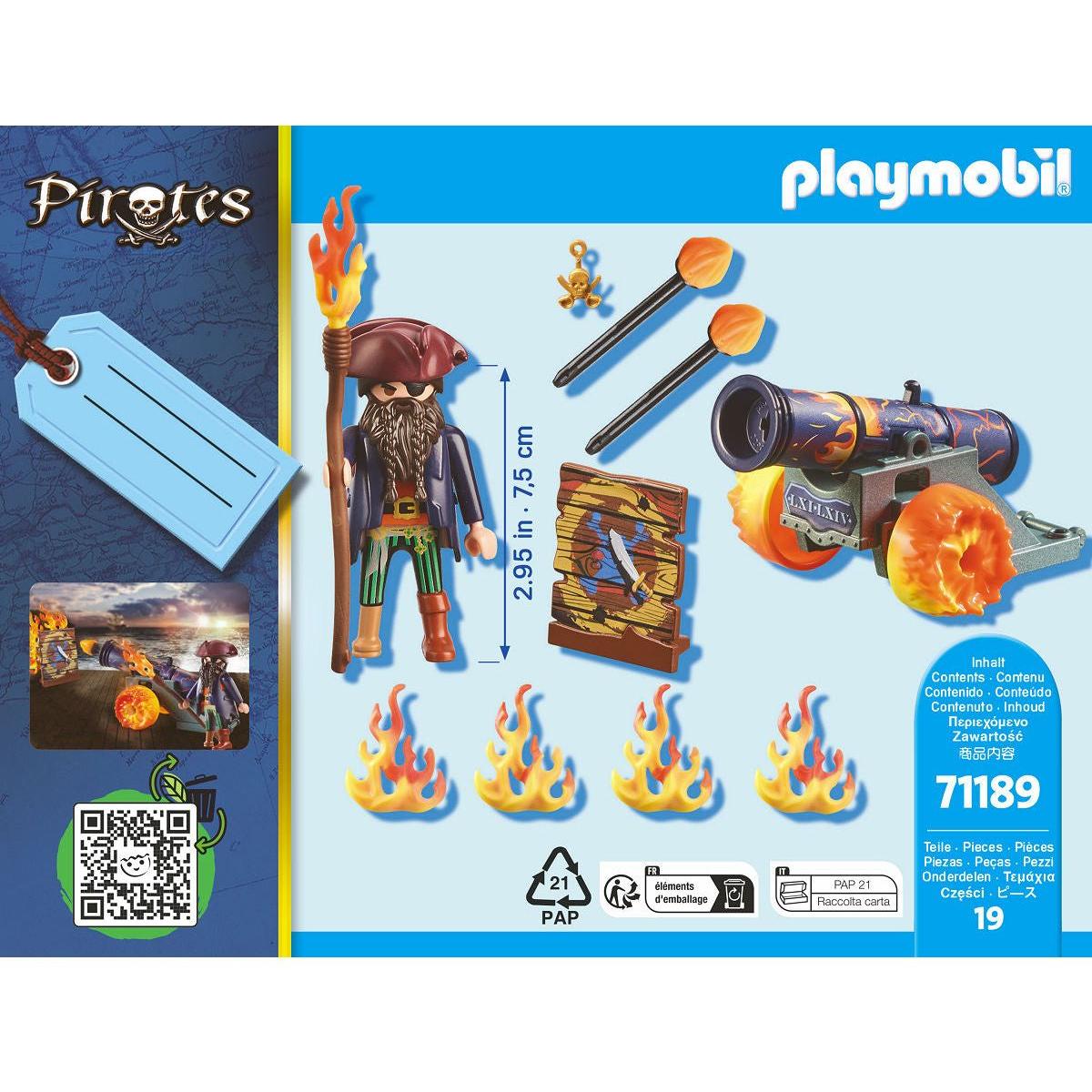 Playmobil Gift Sets Piraat met kanon