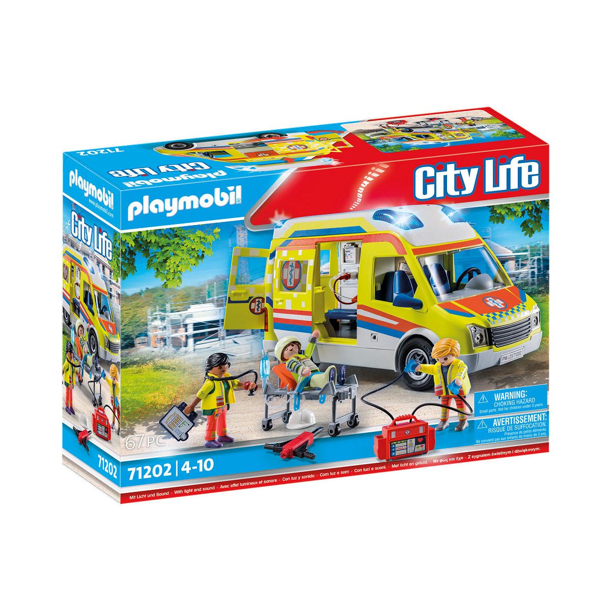 Playmobil Action Heroes Ambulance met licht en geluid