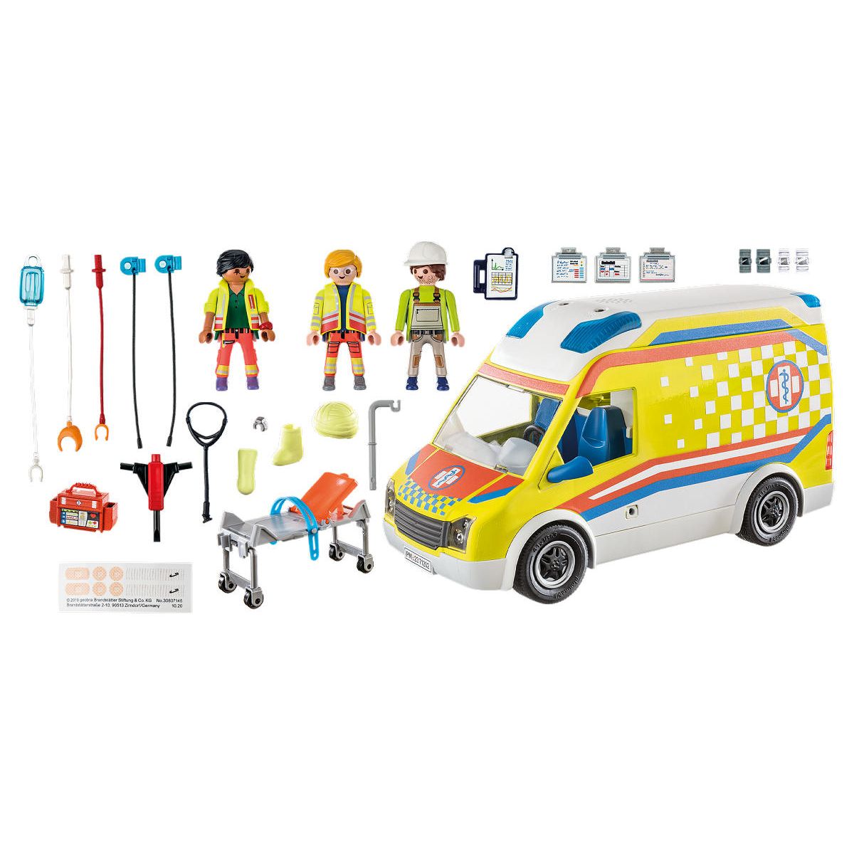 Playmobil Action Heroes Ambulance met licht en geluid
