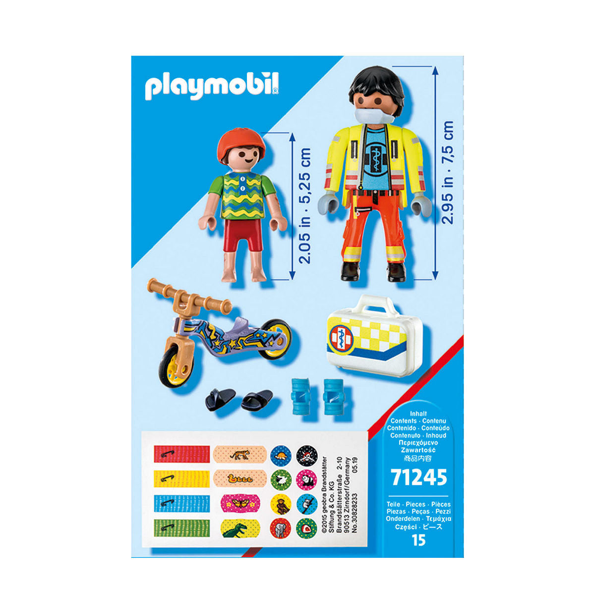 Playmobil City Life Verpleegkundige met patiënt