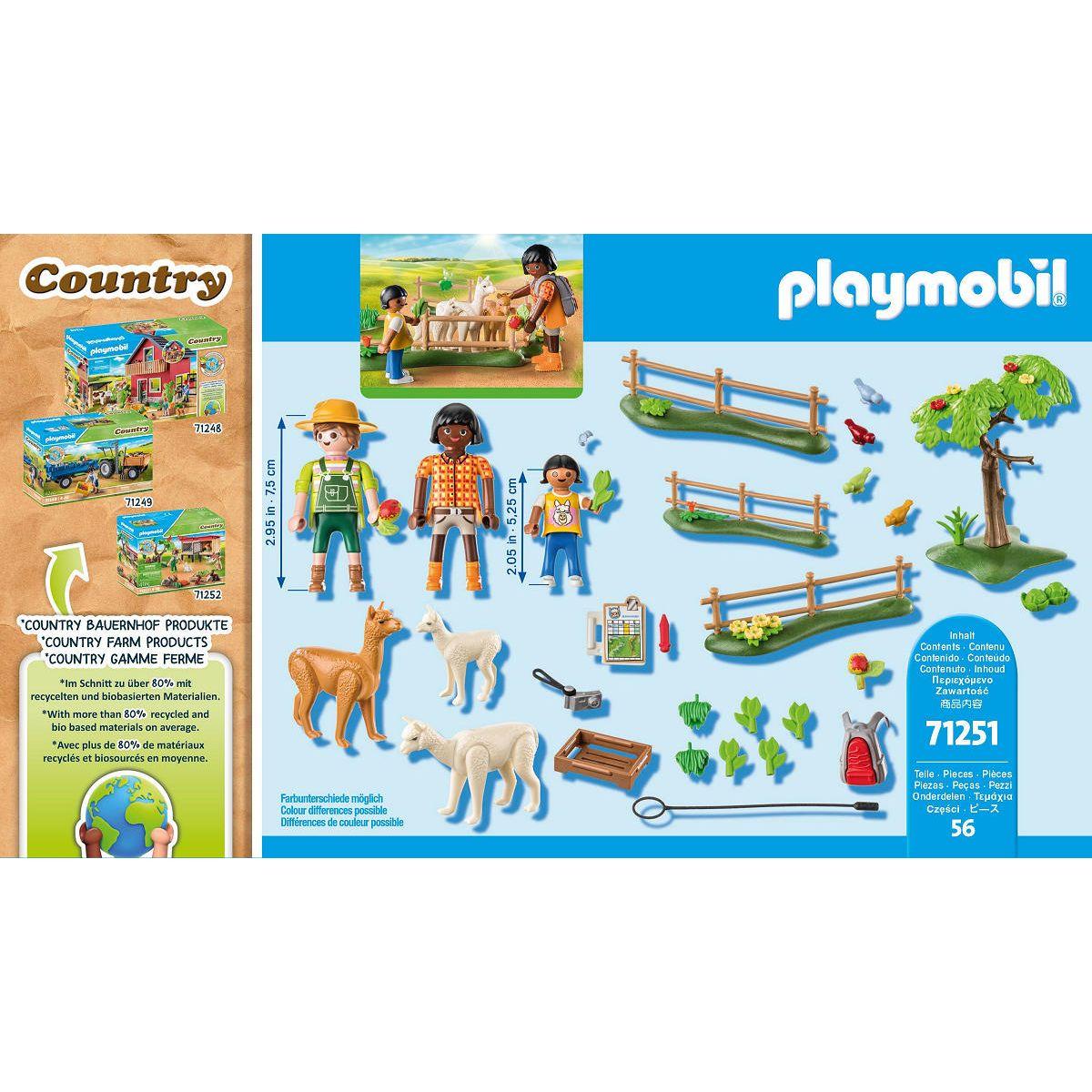Playmobil Country Alpaca wandeling