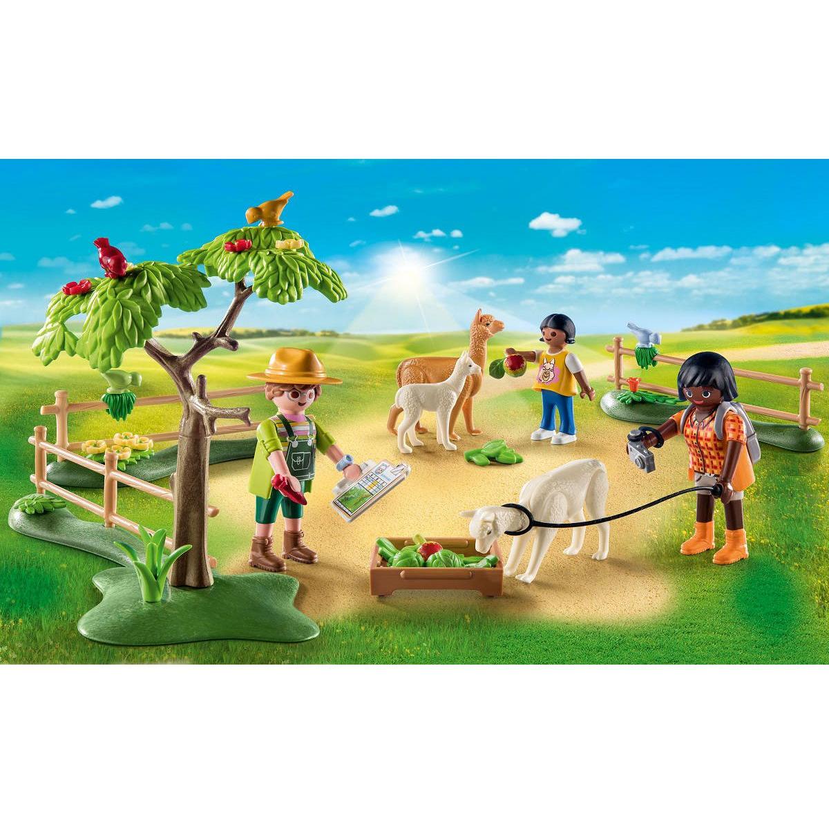 Playmobil Country Alpaca wandeling