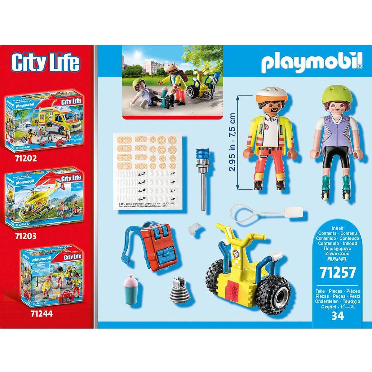 Playmobil Starterpack Rescue met segway