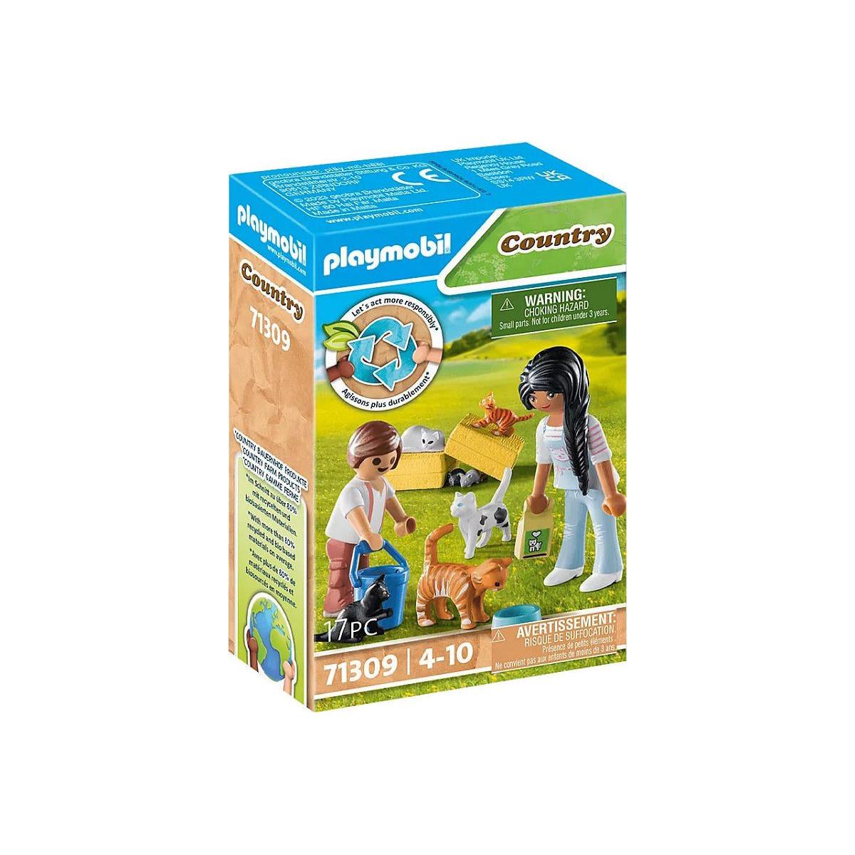 Playmobil Country Kattenfamilie