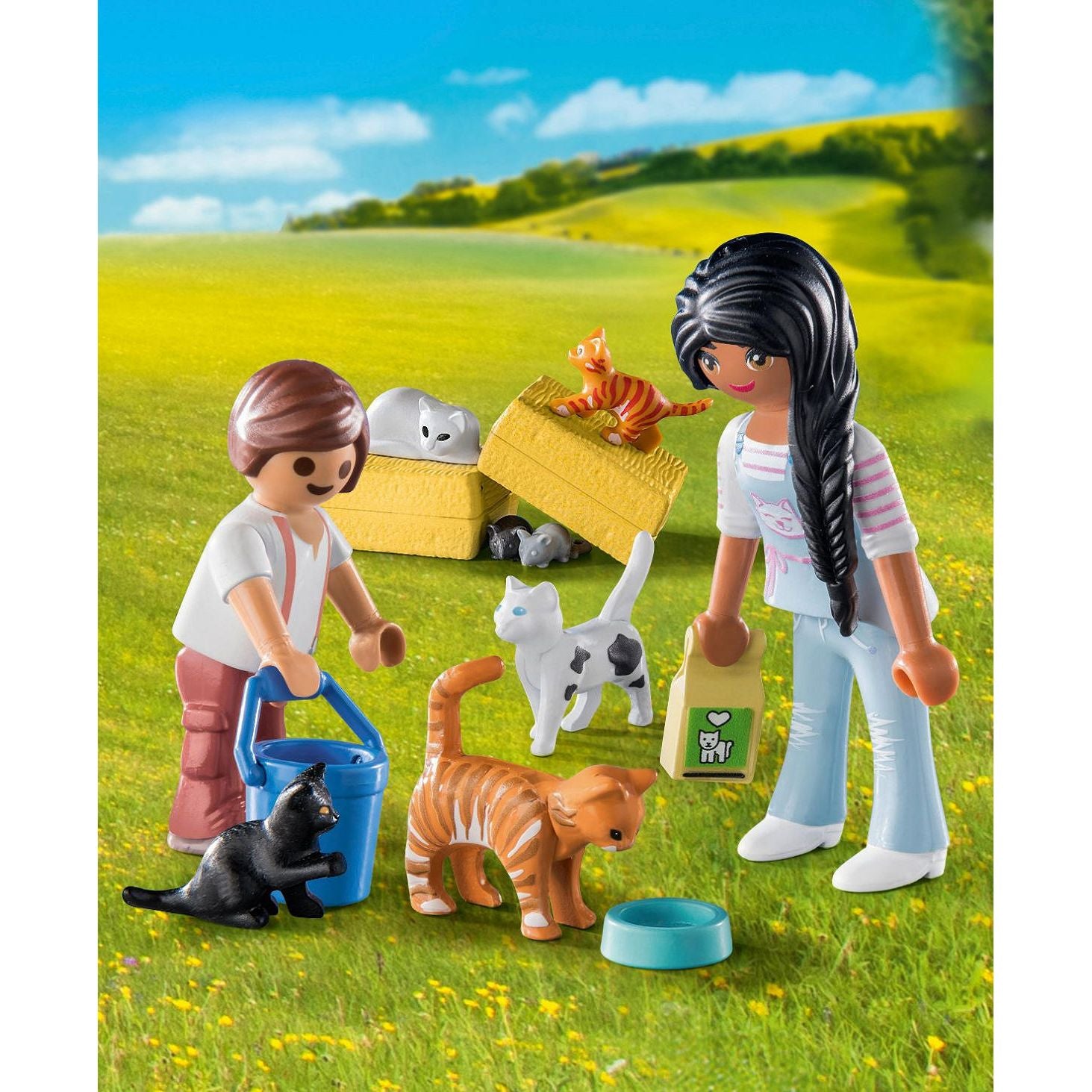 Playmobil Country Kattenfamilie