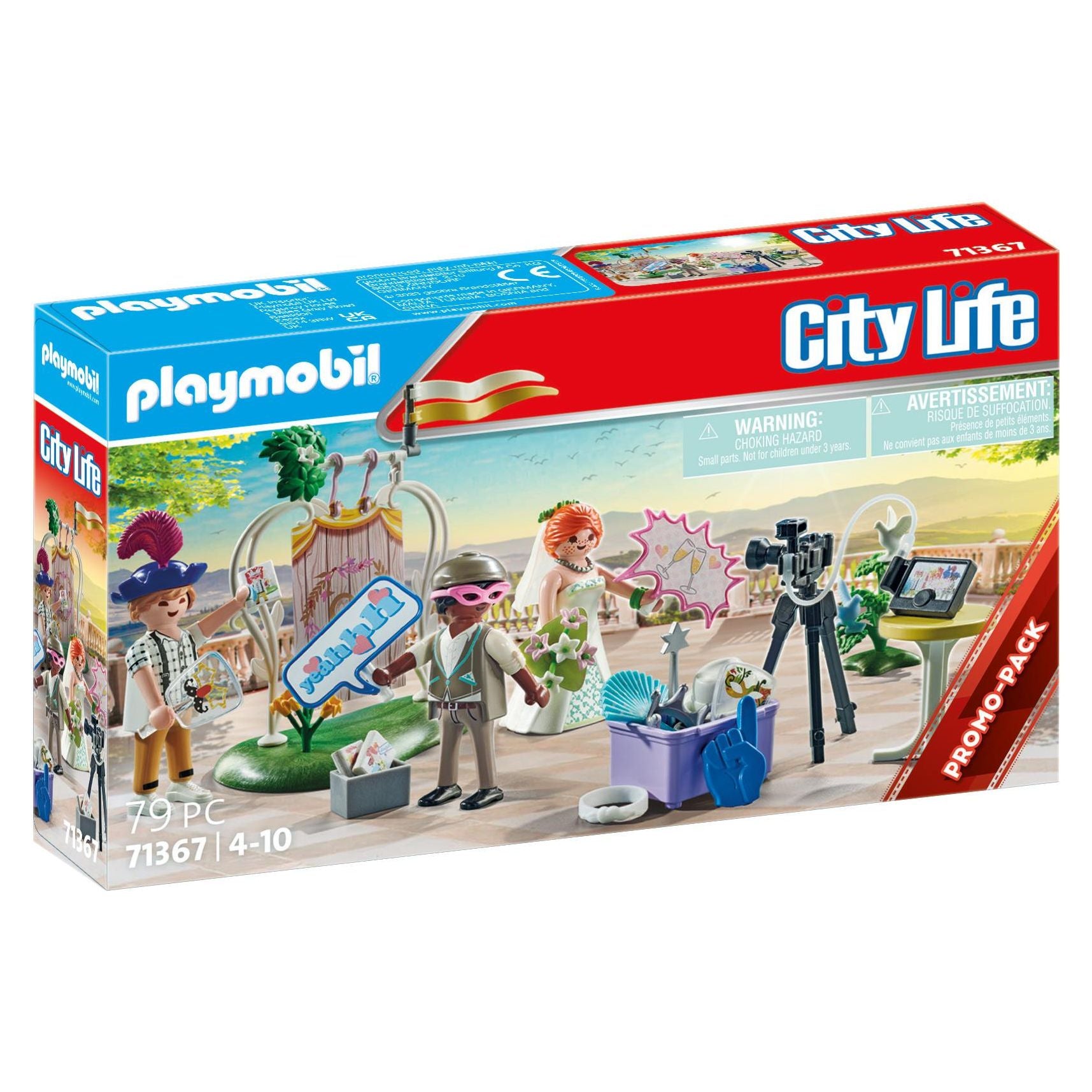 Playmobil City Life Bruidspaar met camera