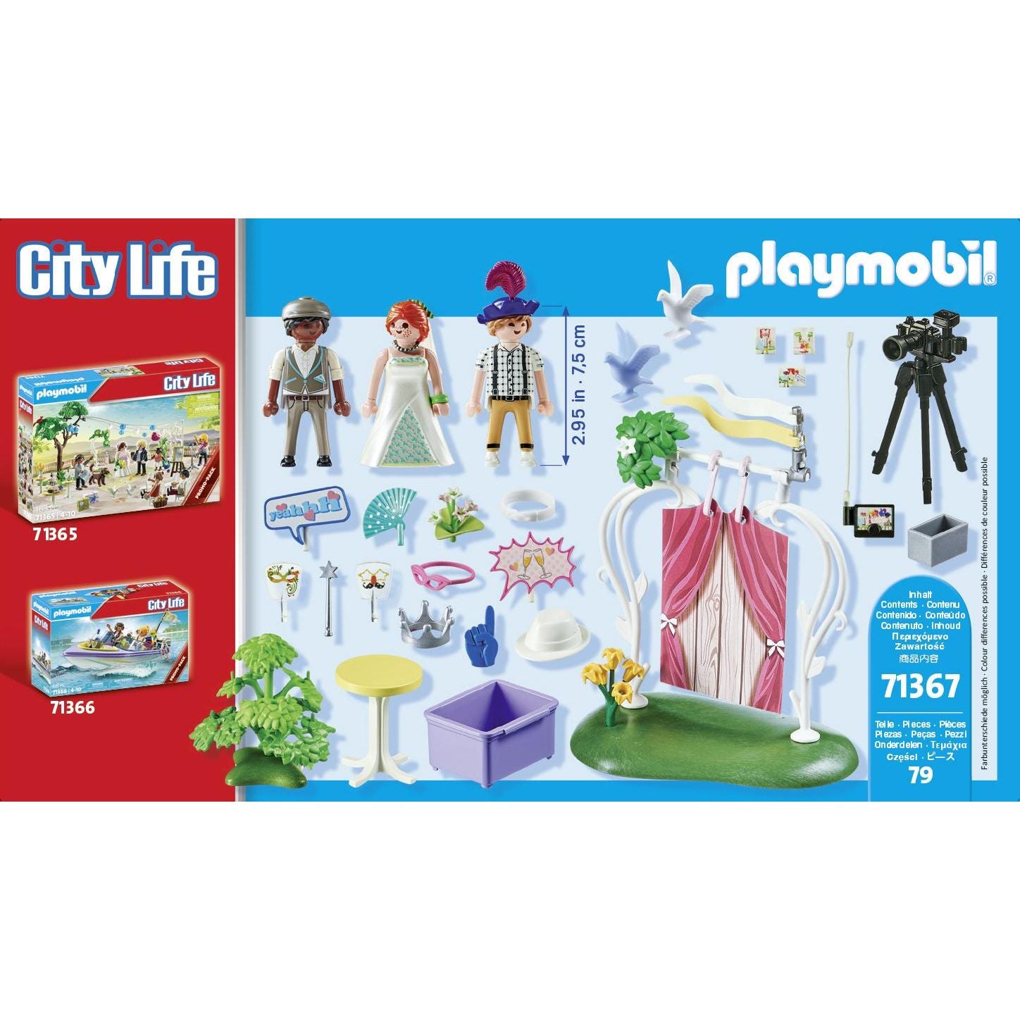 Playmobil City Life Bruidspaar met camera