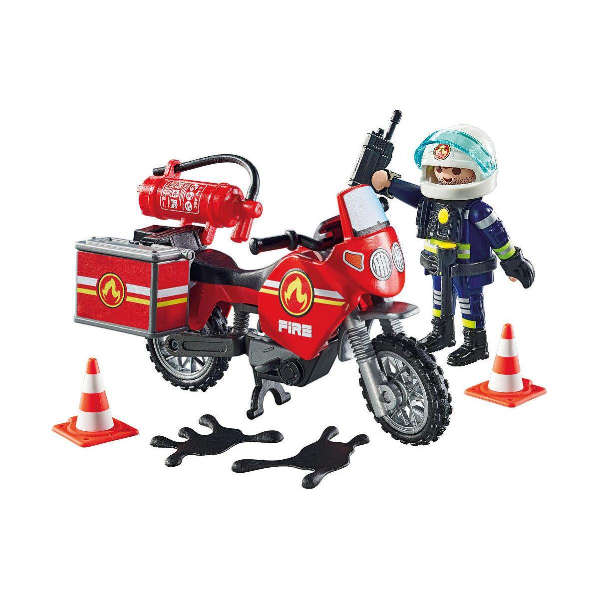 Playmobil Action Heroes Brandweer op de plaats van het ongev