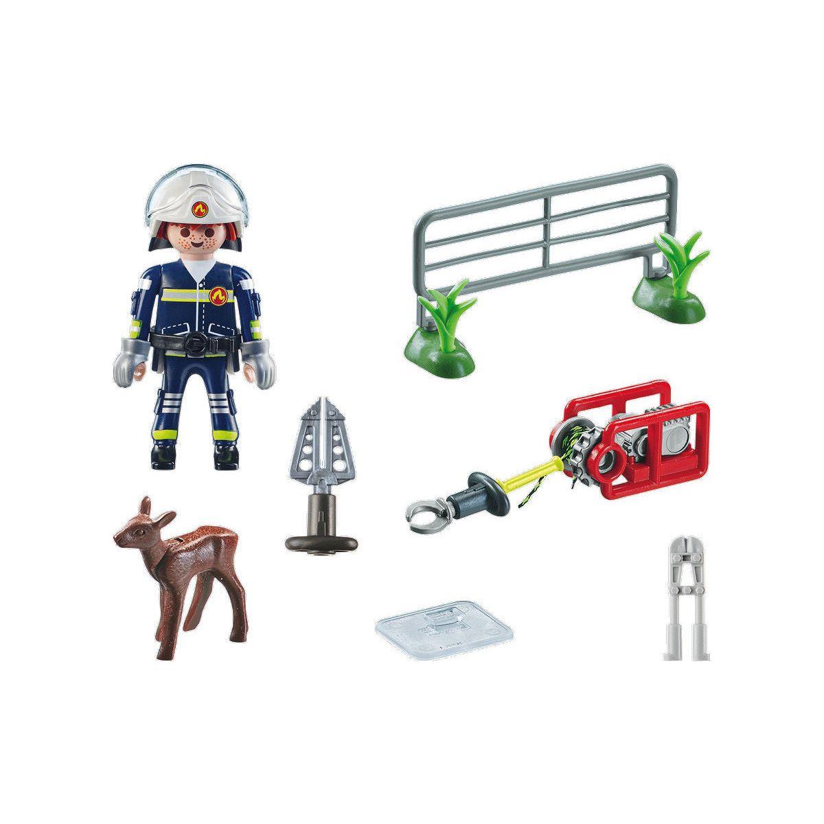 Playmobil Action Heroes Dierenbescherming brandweer