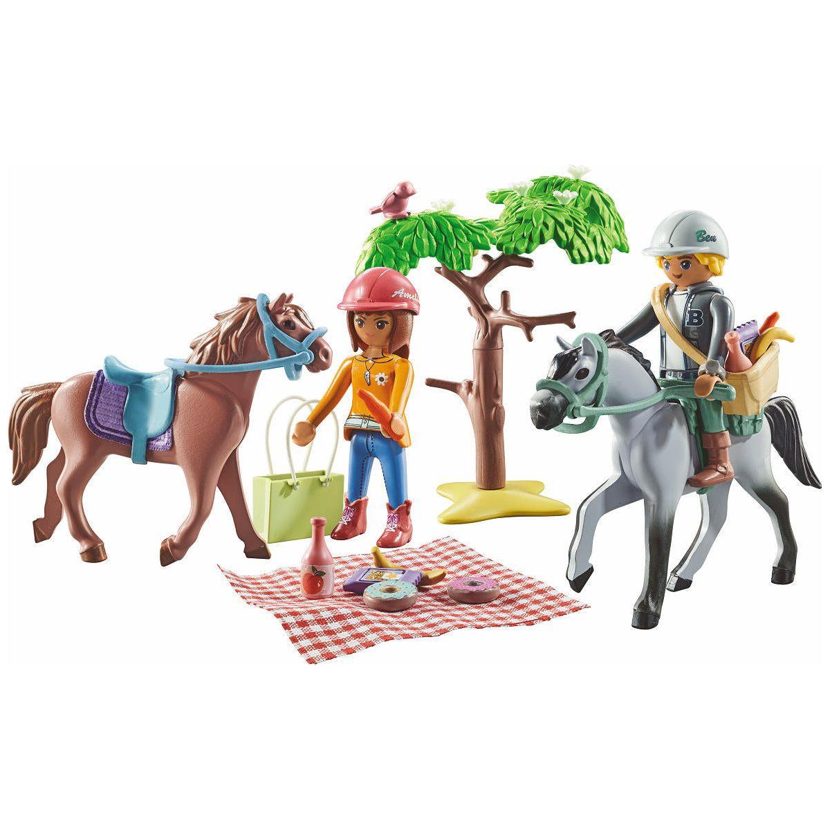 Playmobil Starter Packs Paardrijden naar het strand met Amel