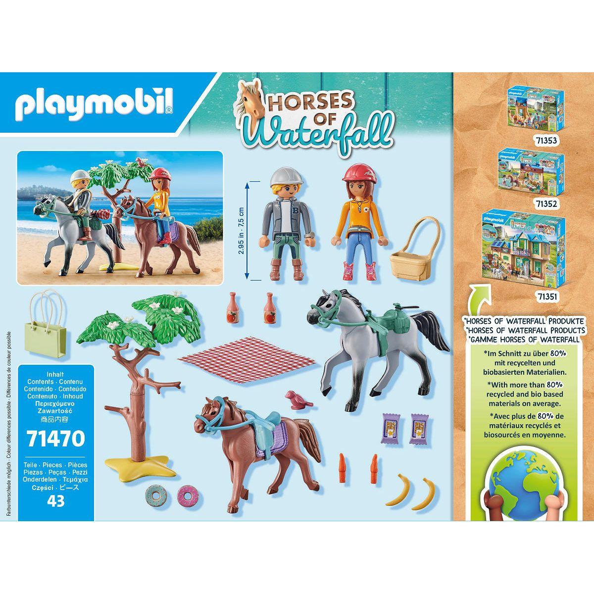 Playmobil Starter Packs Paardrijden naar het strand met Amel