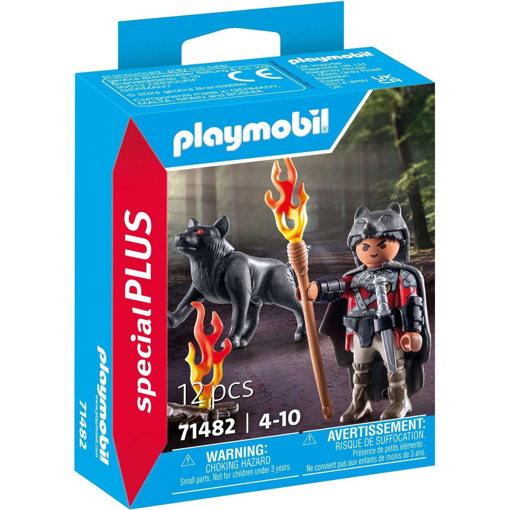 Playmobil Special Plus Krijger met wolf
