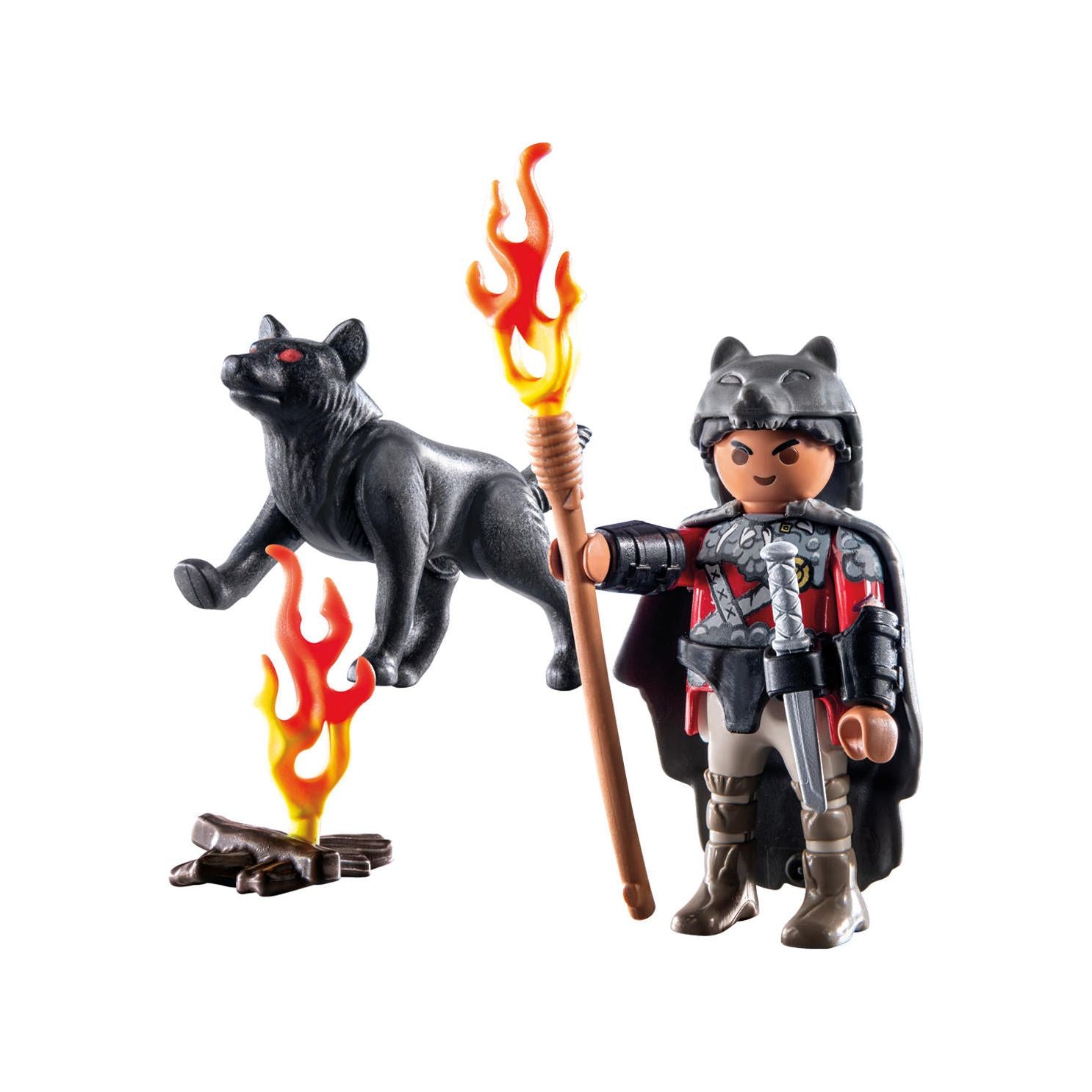 Playmobil Special Plus Krijger met wolf