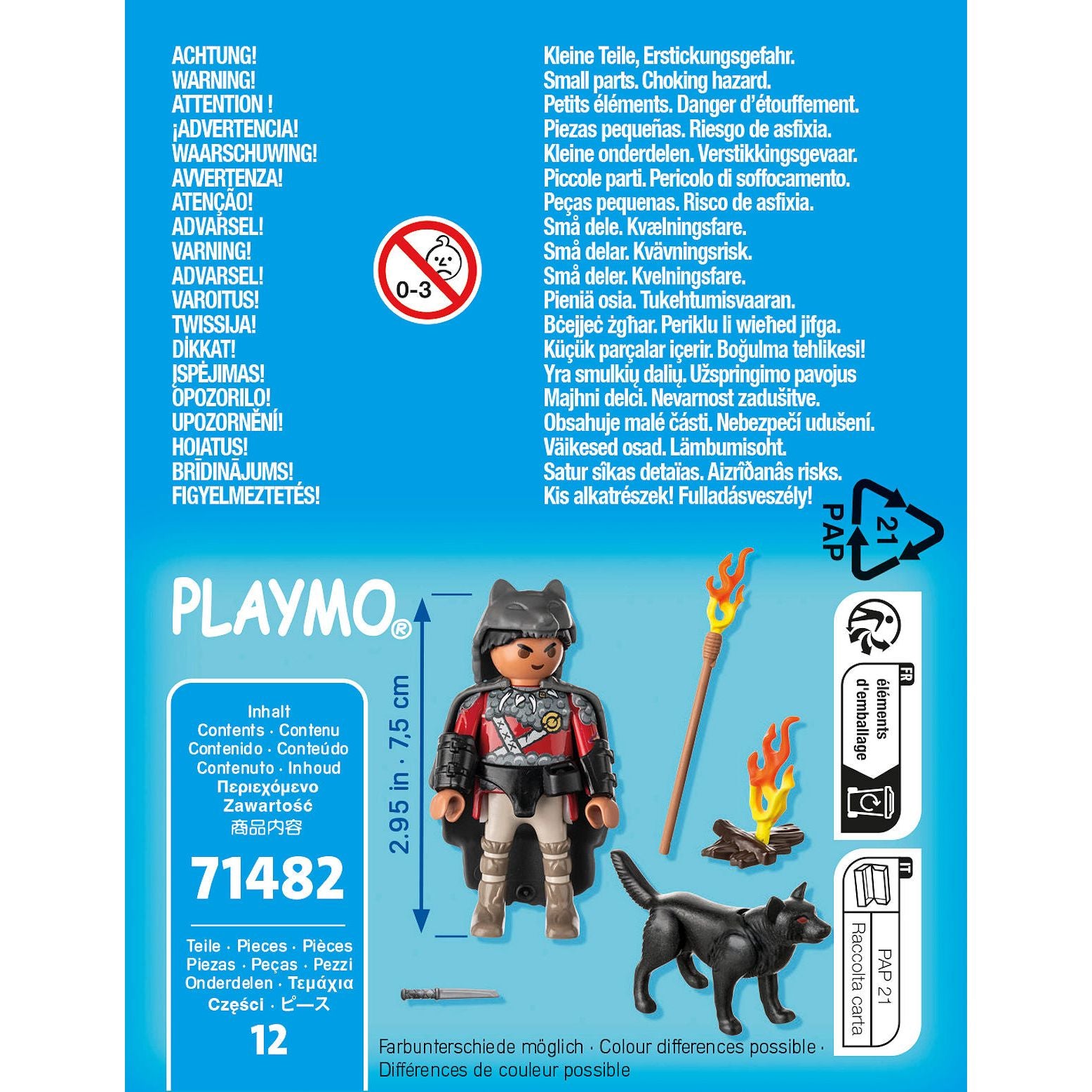 Playmobil Special Plus Krijger met wolf