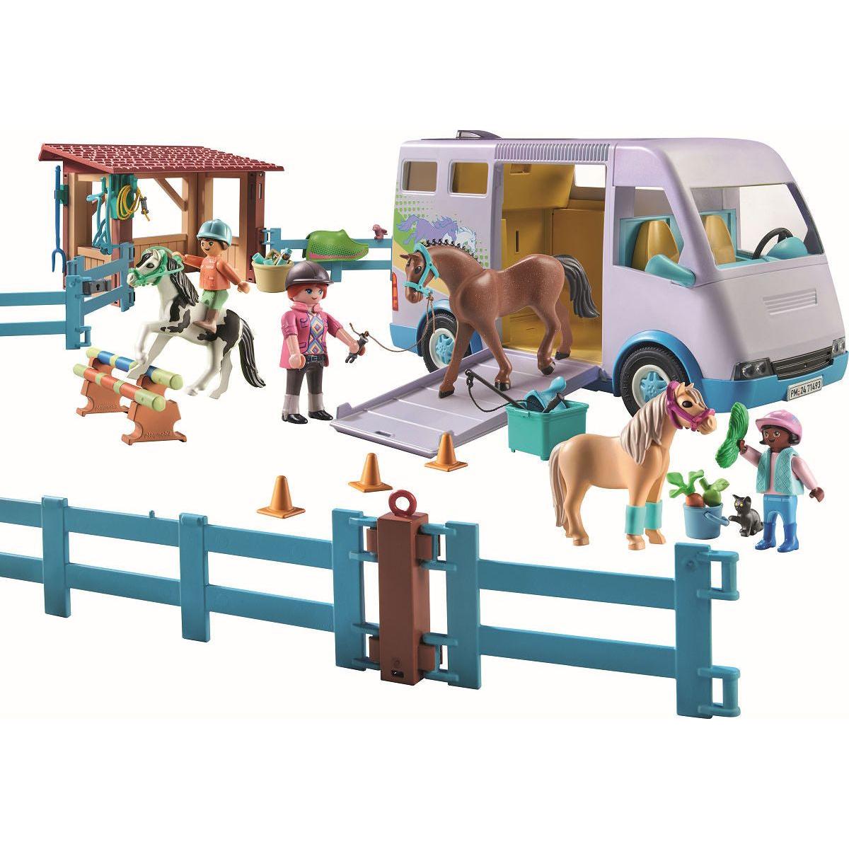 Playmobil Horses of Waterfall Mobiele manege
