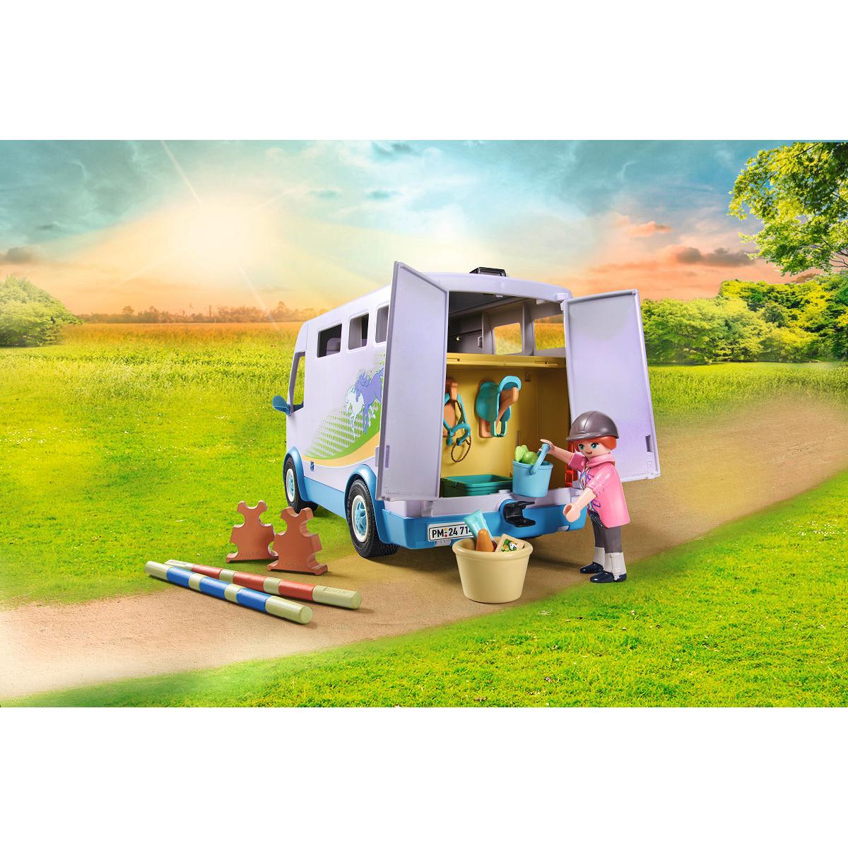 Playmobil Horses of Waterfall Mobiele manege