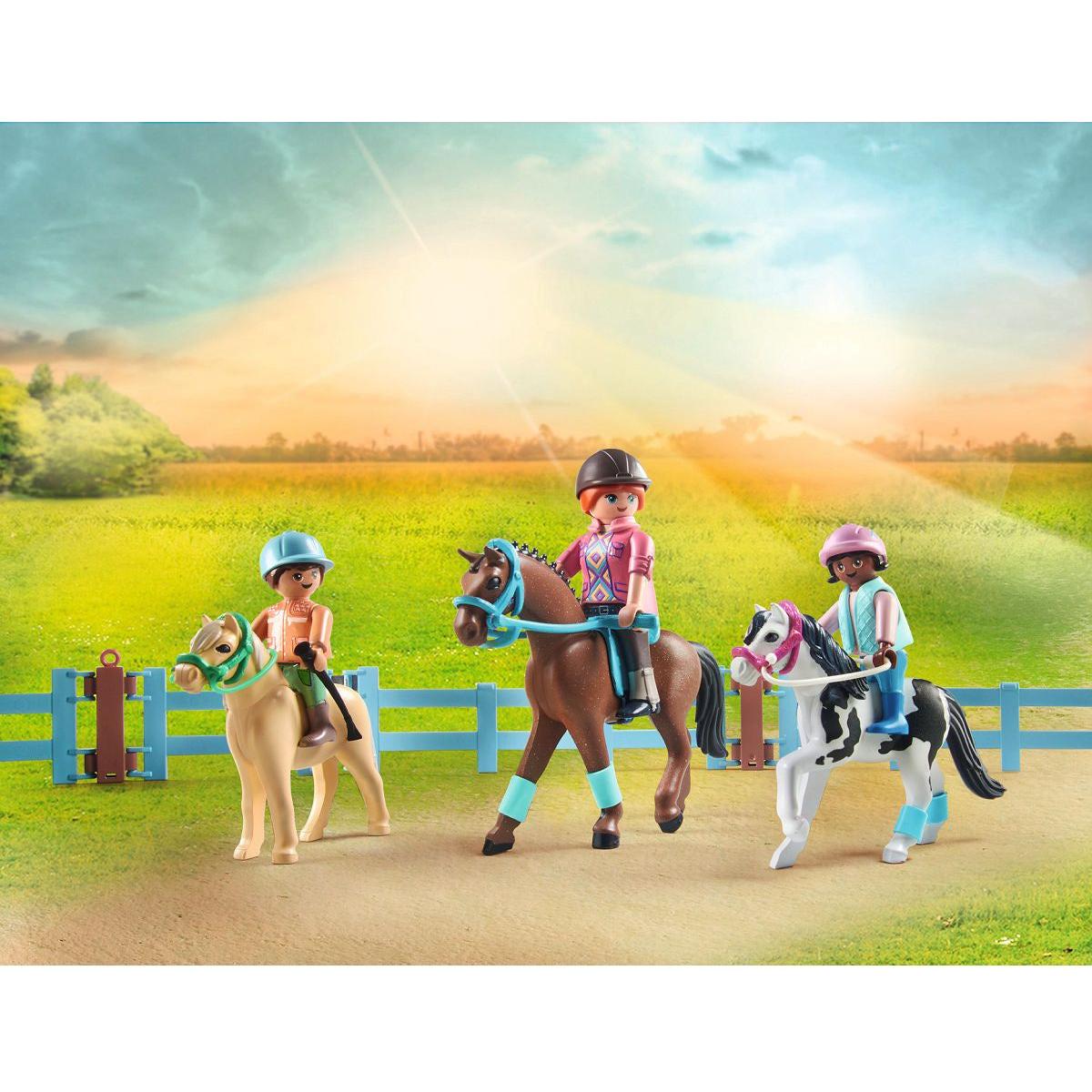 Playmobil Horses of Waterfall Mobiele manege