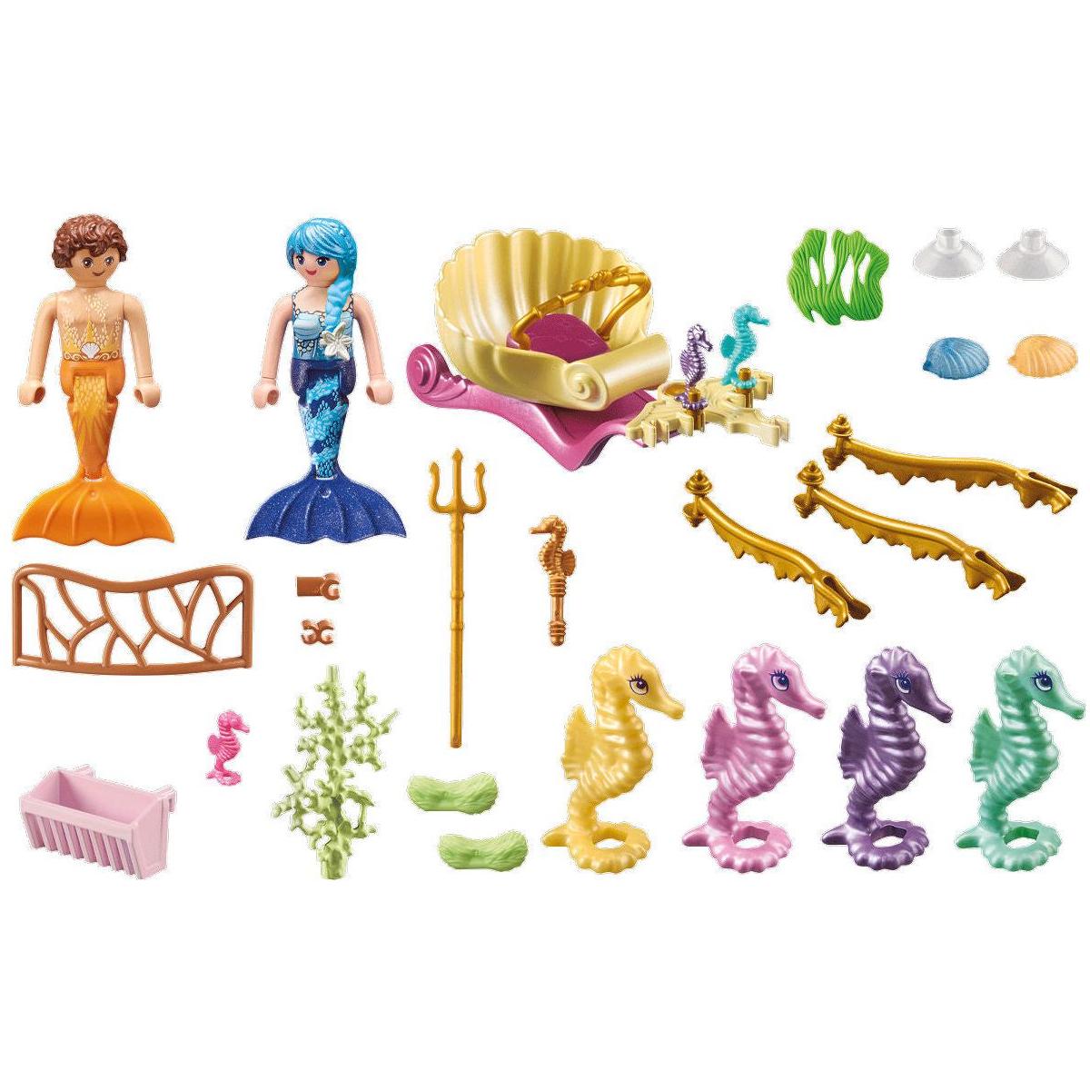 Playmobil Princess Magic Zeemeermin zeepaard koets