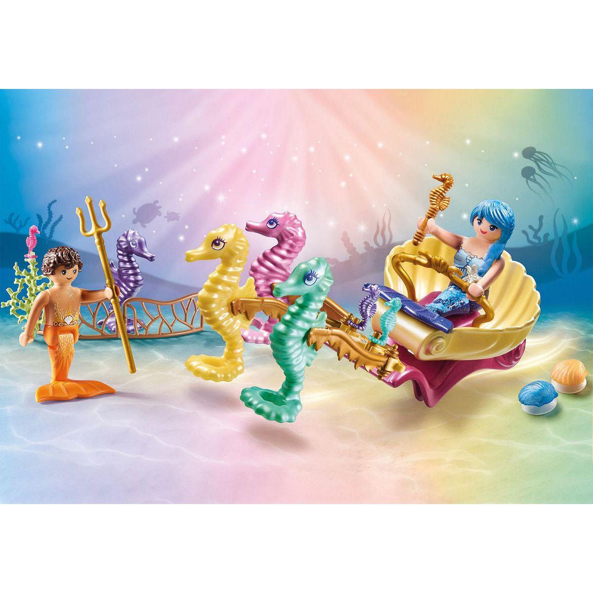 Playmobil Princess Magic Zeemeermin zeepaard koets