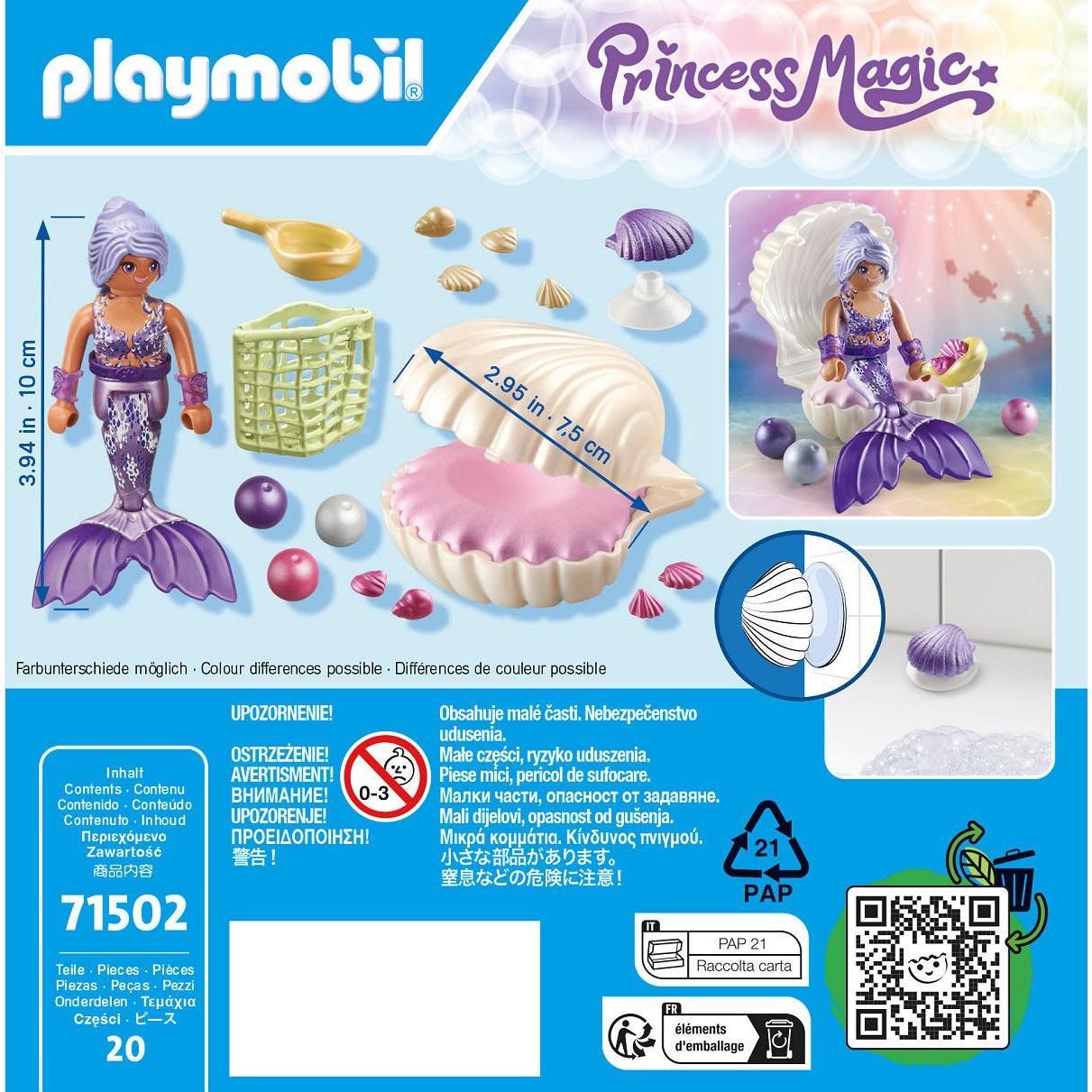 Playmobil Princess Magic Zeemeermin met parelmoer