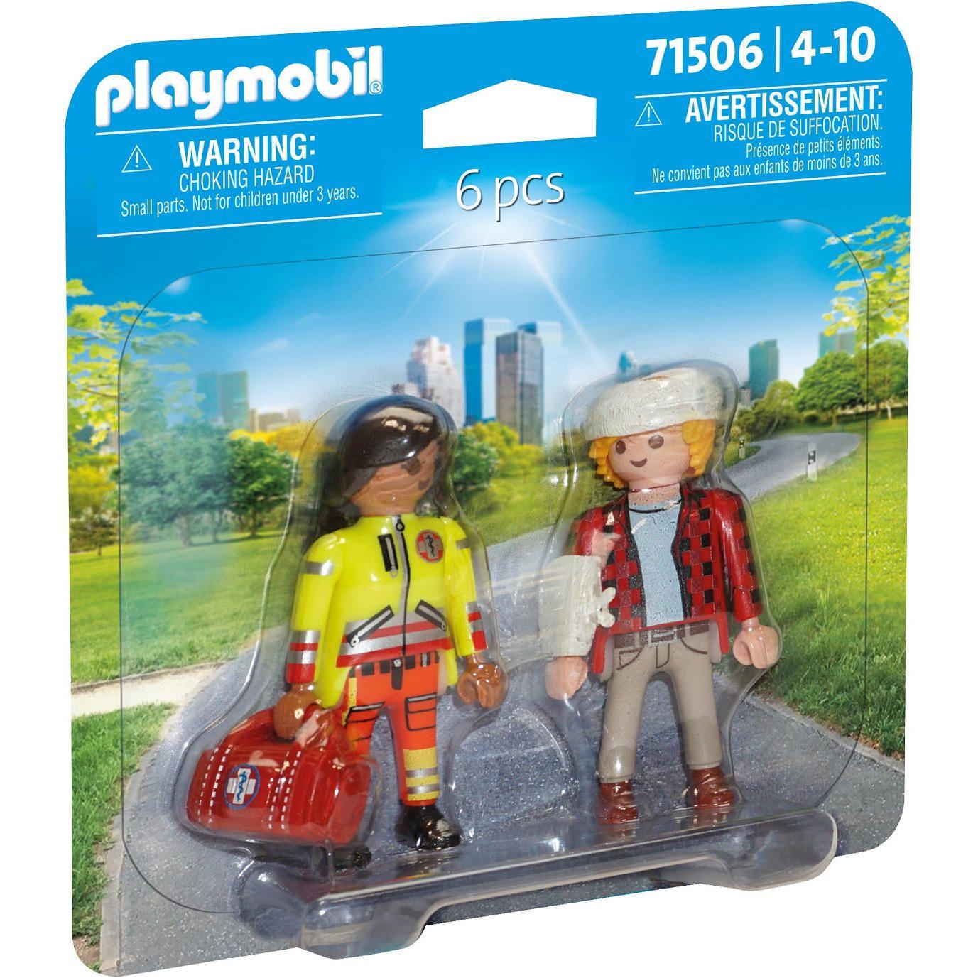 Playmobil DuoPacks Paramedicus met patiënt