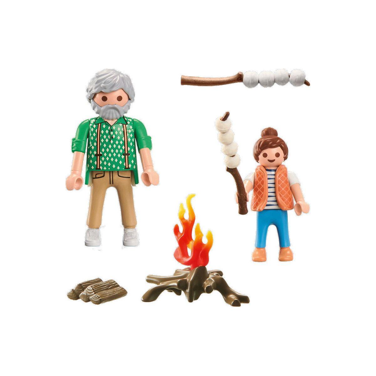 Playmobil My Life Kampvuur met marshmallows