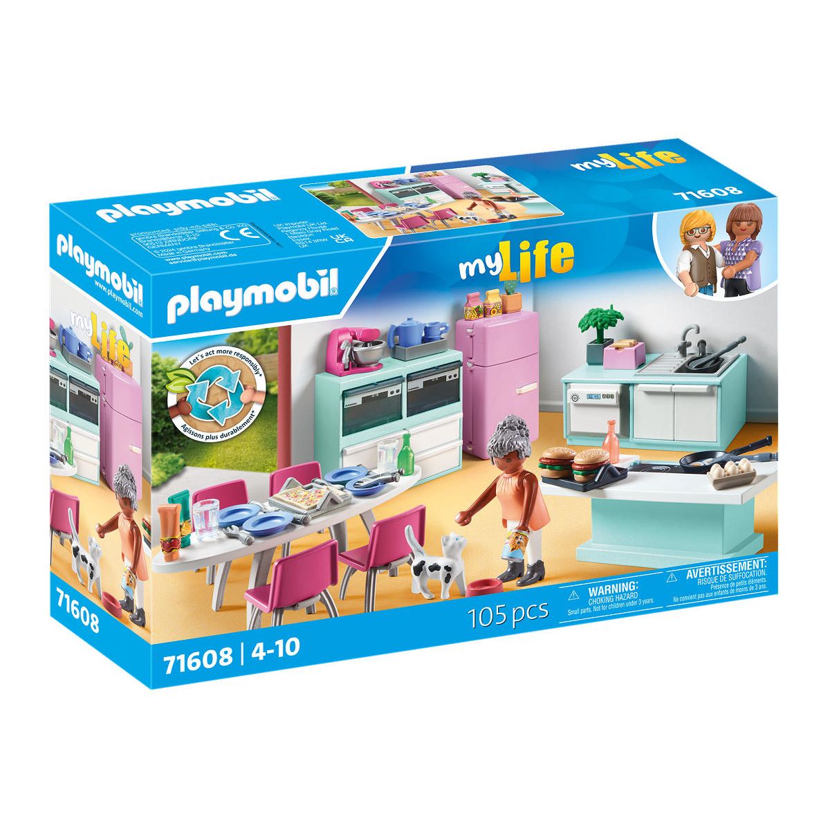 Playmobil My Life Keuken met eethoek
