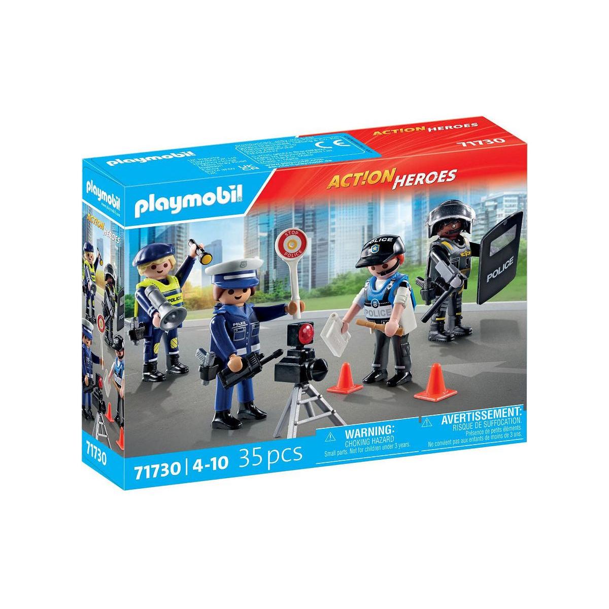Playmobil Action Heroes Politie figuren set