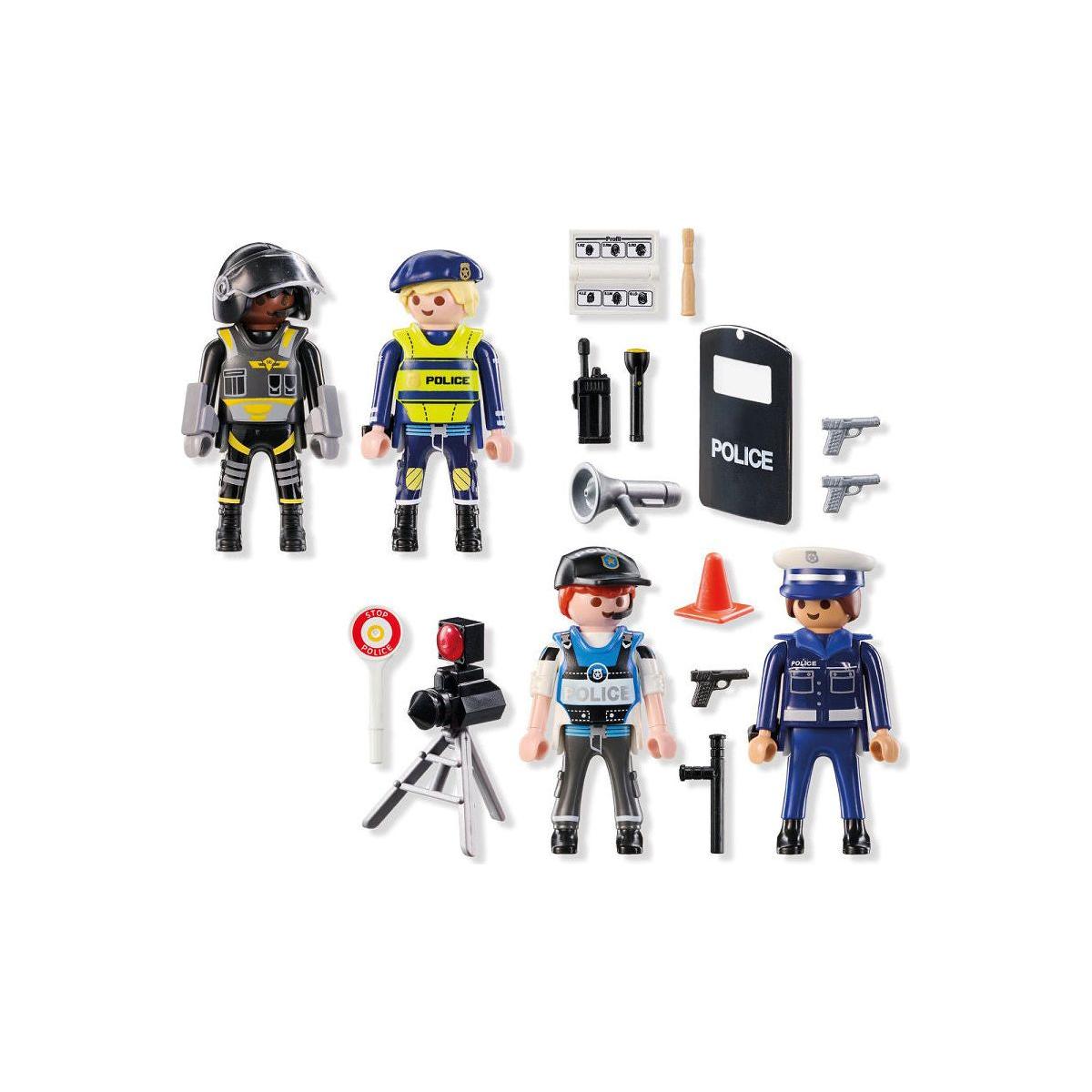 Playmobil Action Heroes Politie figuren set