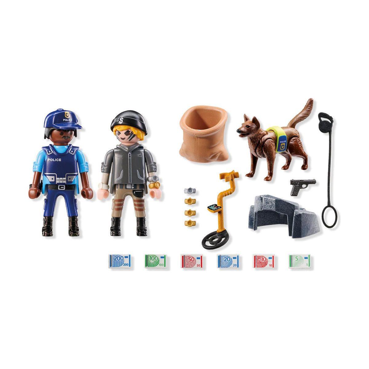 Playmobil Action Heroes Politiehond met boef