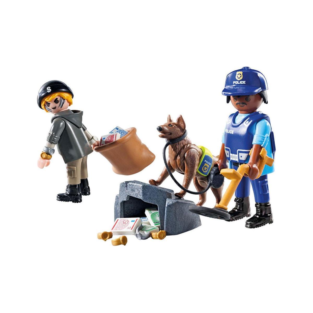 Playmobil Action Heroes Politiehond met boef