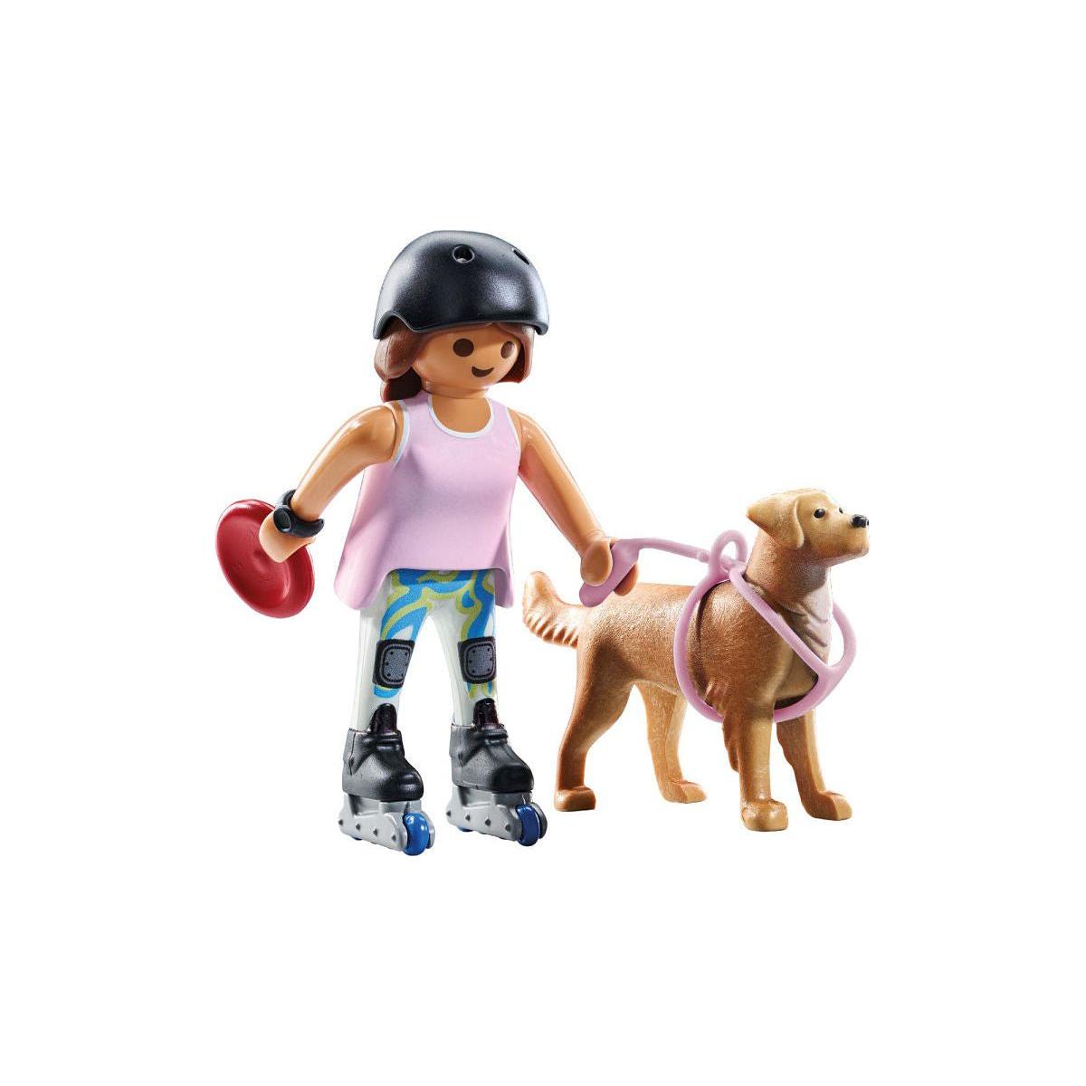 Playmobil My Life Schaatser met Retriever