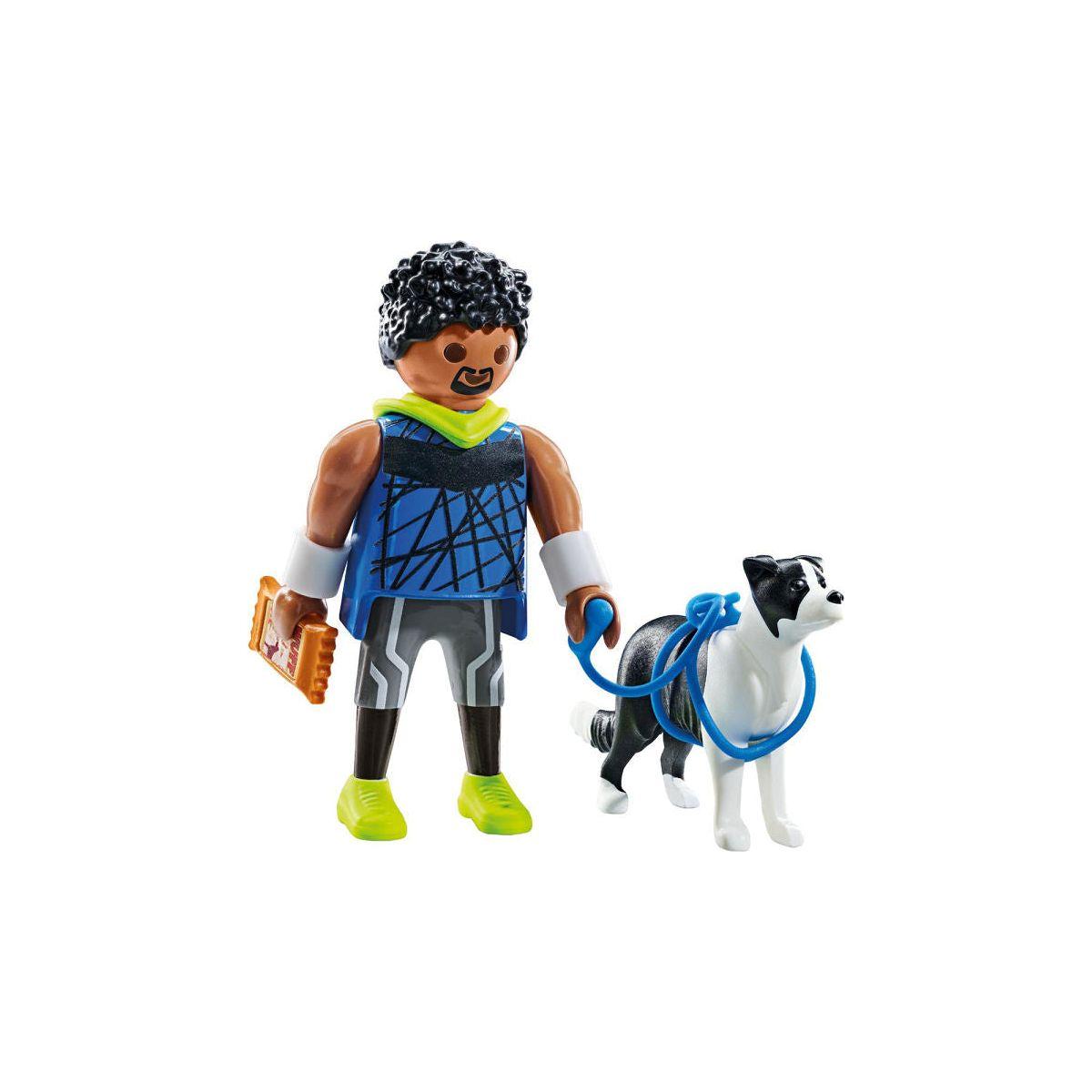Playmobil My Life Jogger met Border Collie