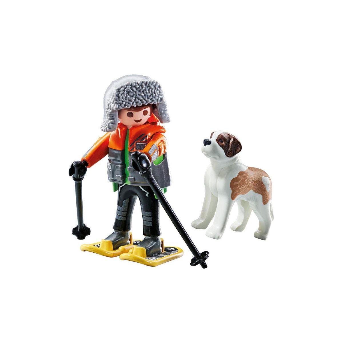 Playmobil My Life Wandelaar met Sint Bernard