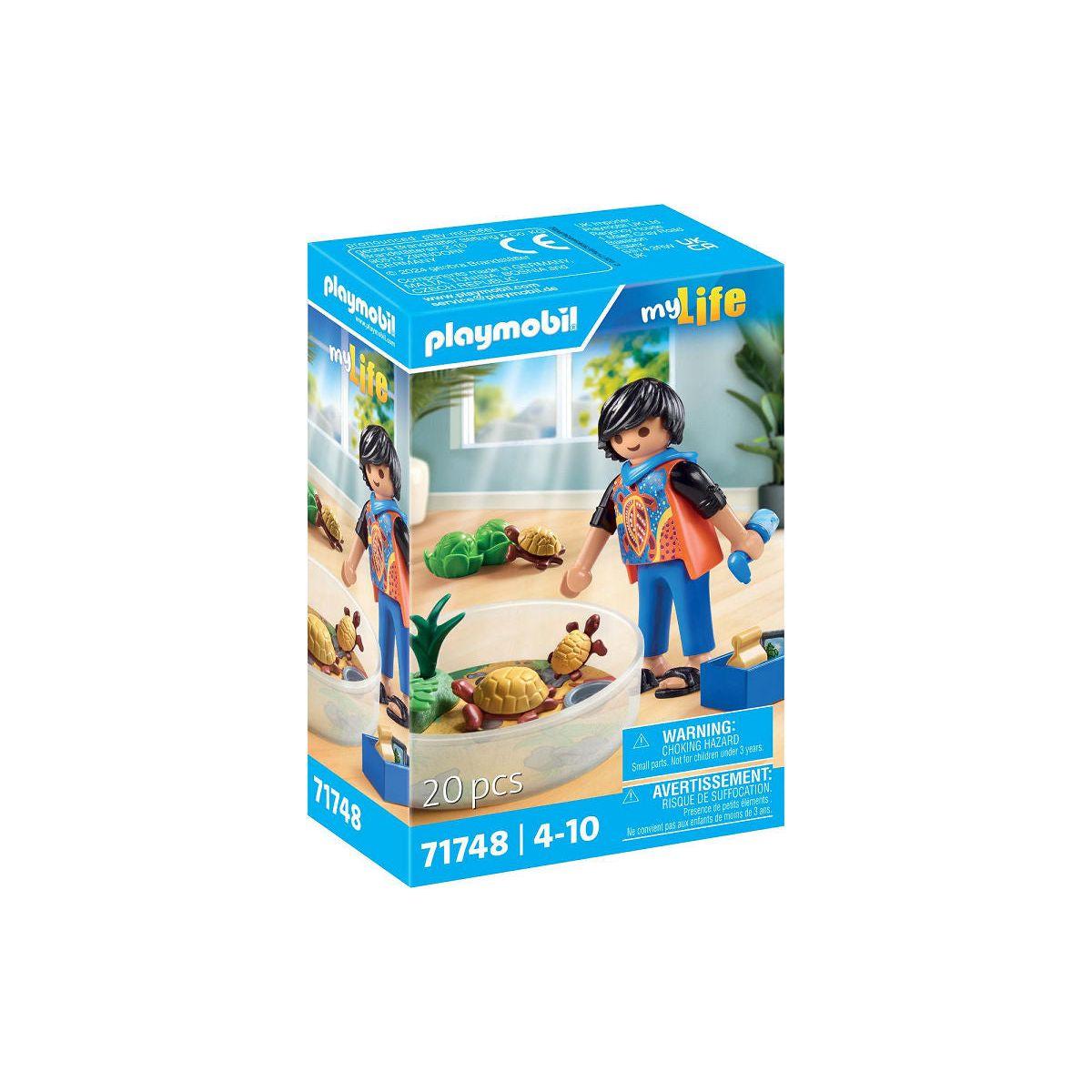 Playmobil My Life Schildpadden terrarium