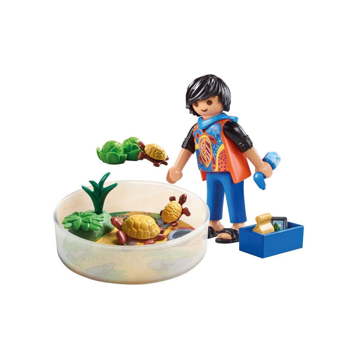 Playmobil My Life Schildpadden terrarium