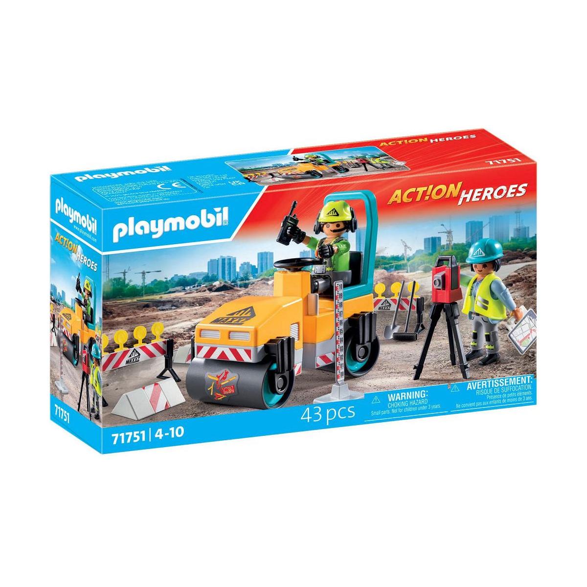 Playmobil Action Heroes Wegenbouw