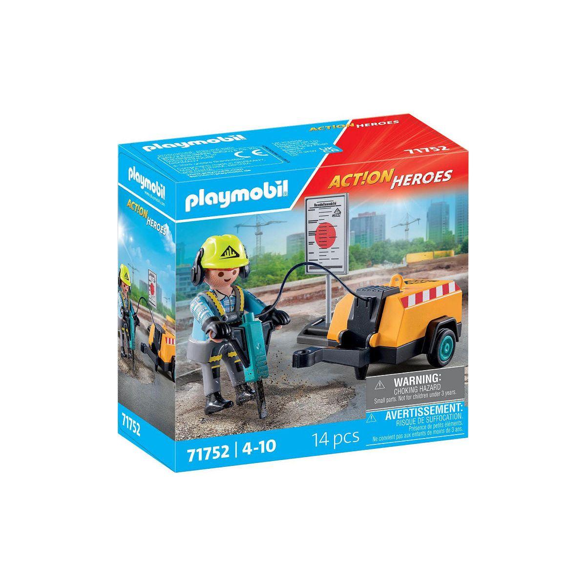Playmobil Action Heroes Bouwvakker