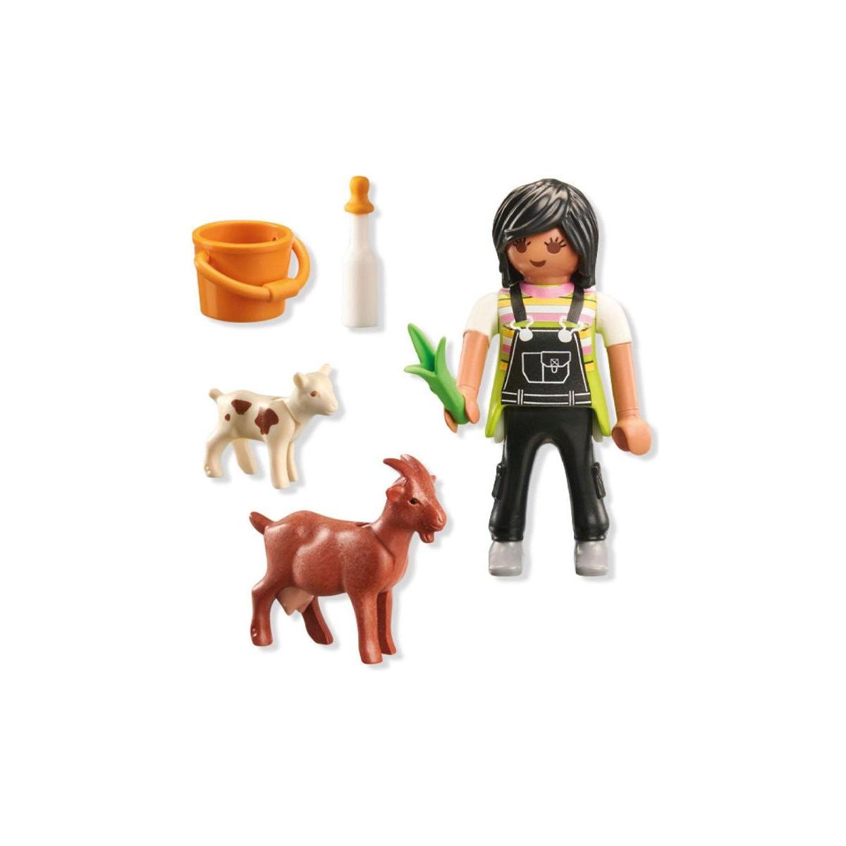 Playmobil Special Plus Vrouw met geiten
