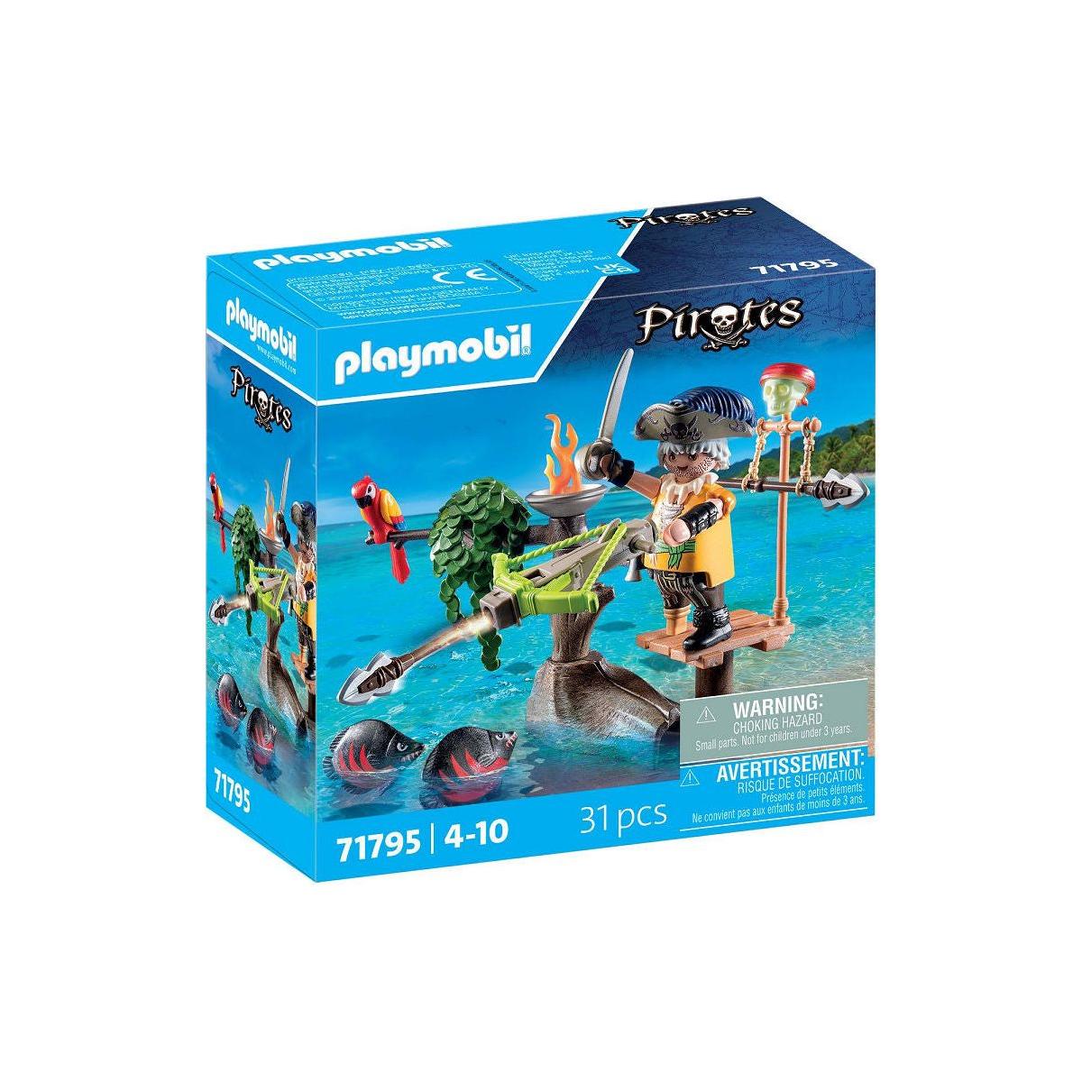 Playmobil Pirates Piraat met ballista